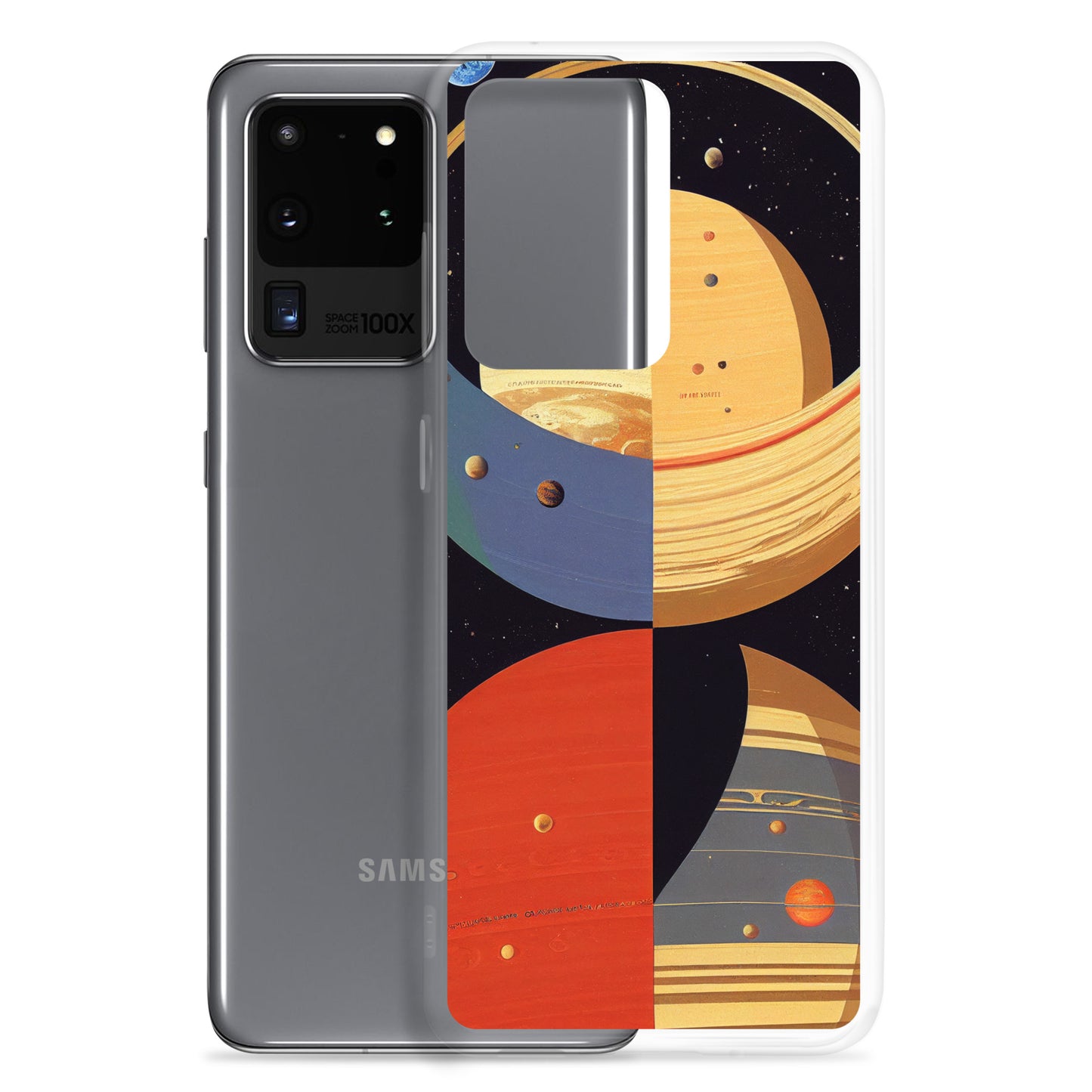 Samsung Case - Map of the Planets