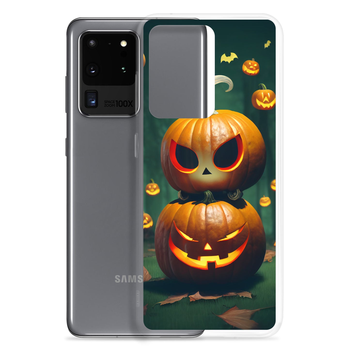 Samsung Case - Halloween Stacked Jack-o-Lanterns