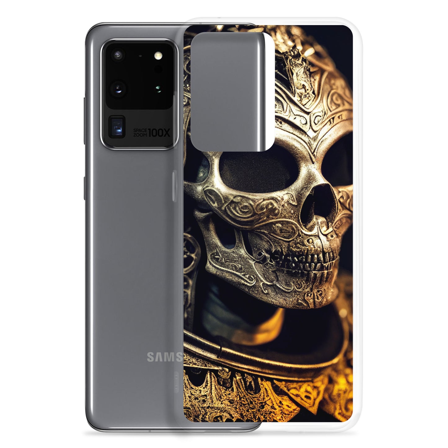 Samsung Case - Ornate Skull Armor