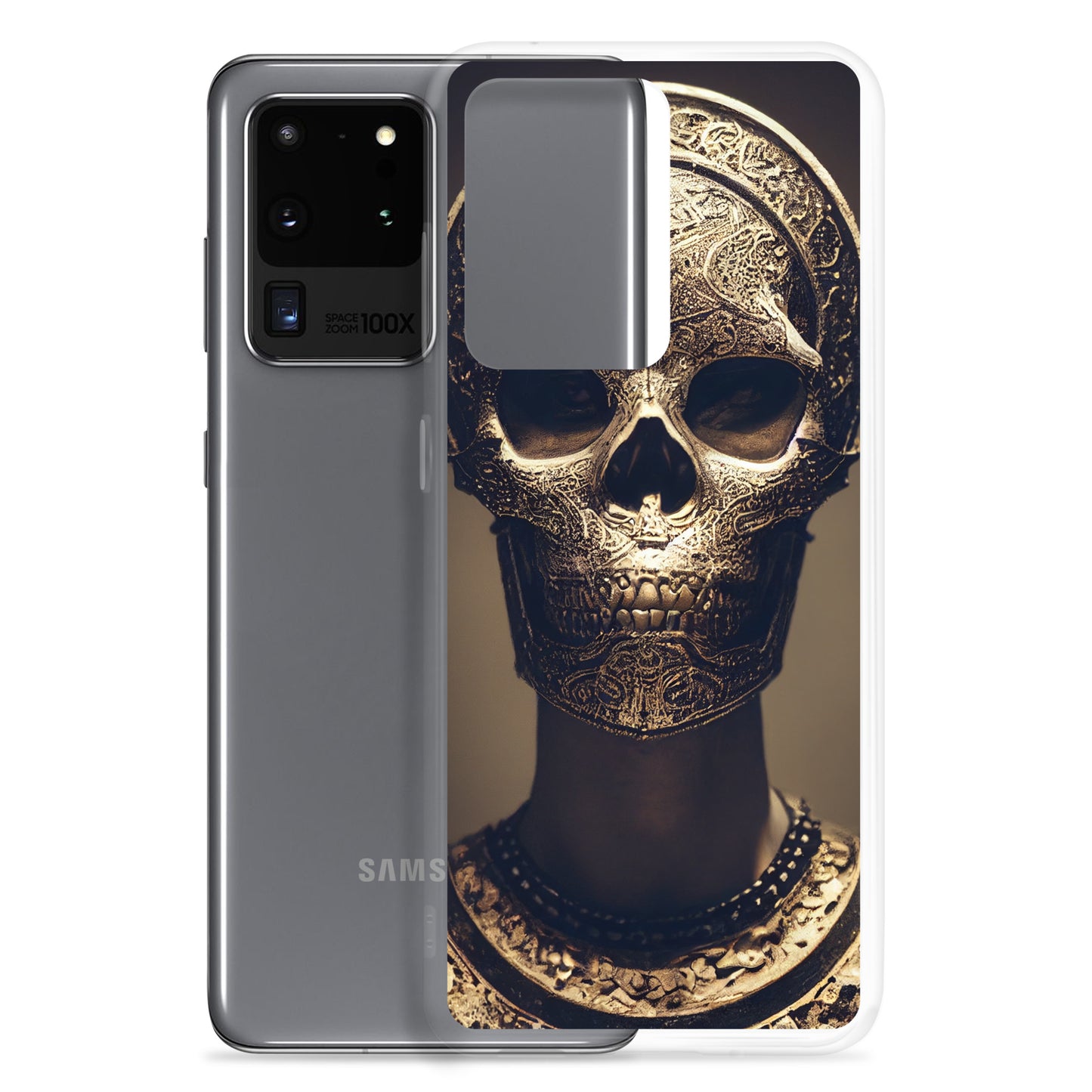 Samsung Case - Metal and Skull Armor