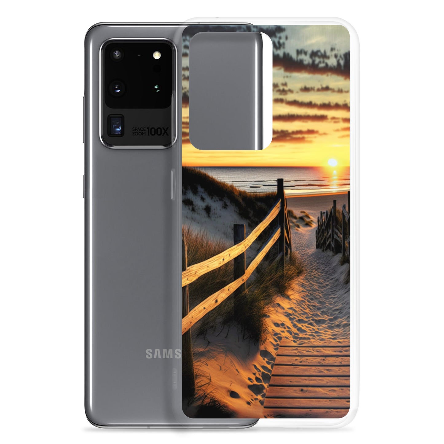 Samsung Case - Beach Life - Sunset Boardwalk