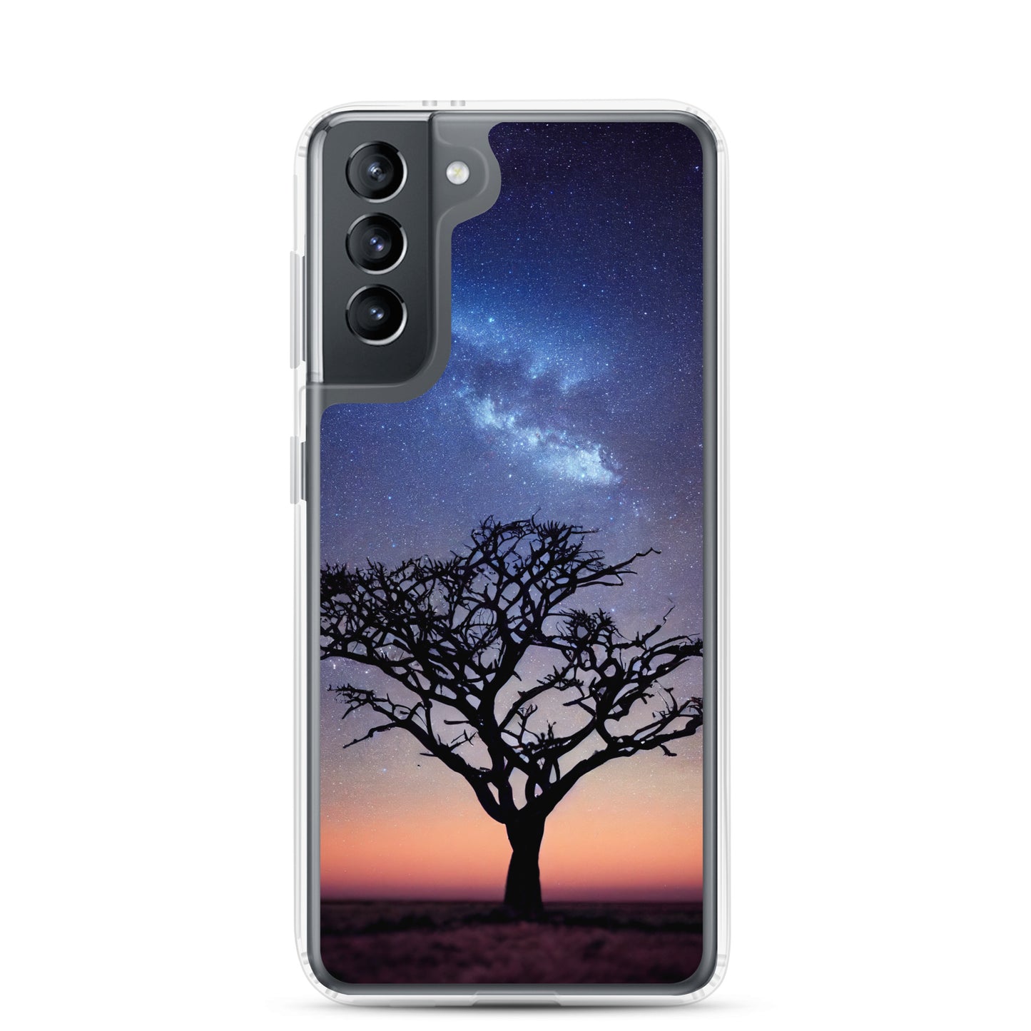 Samsung Case - African Vista - Acacia Tree Under the Milky Way