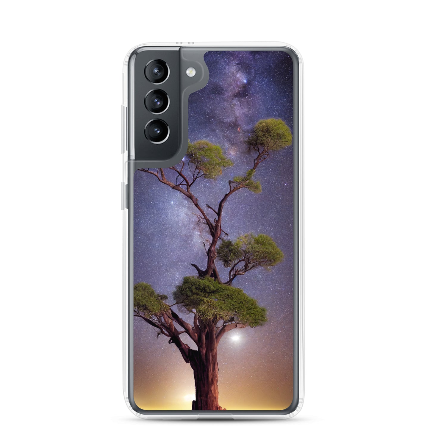 Samsung Case - African Vista - Acacia Tree Under the Milky Way