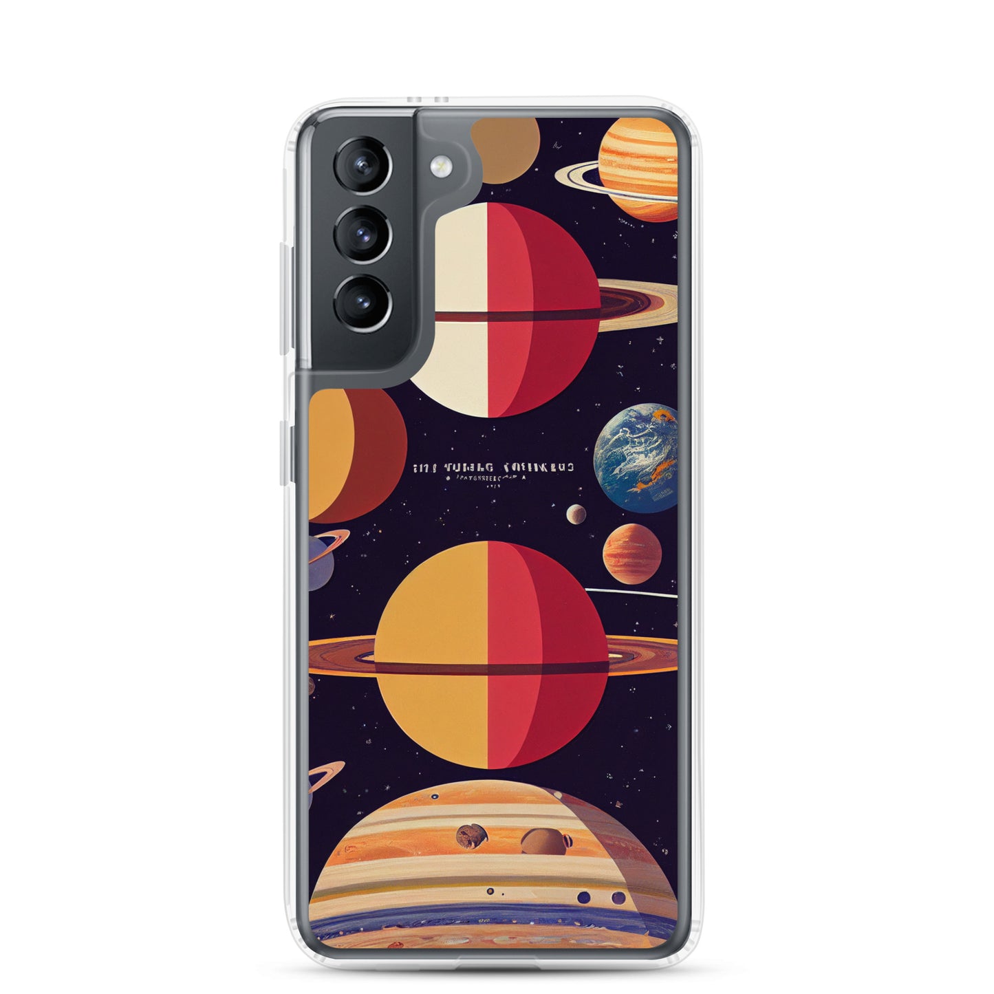 Samsung Case - Map of the Planets