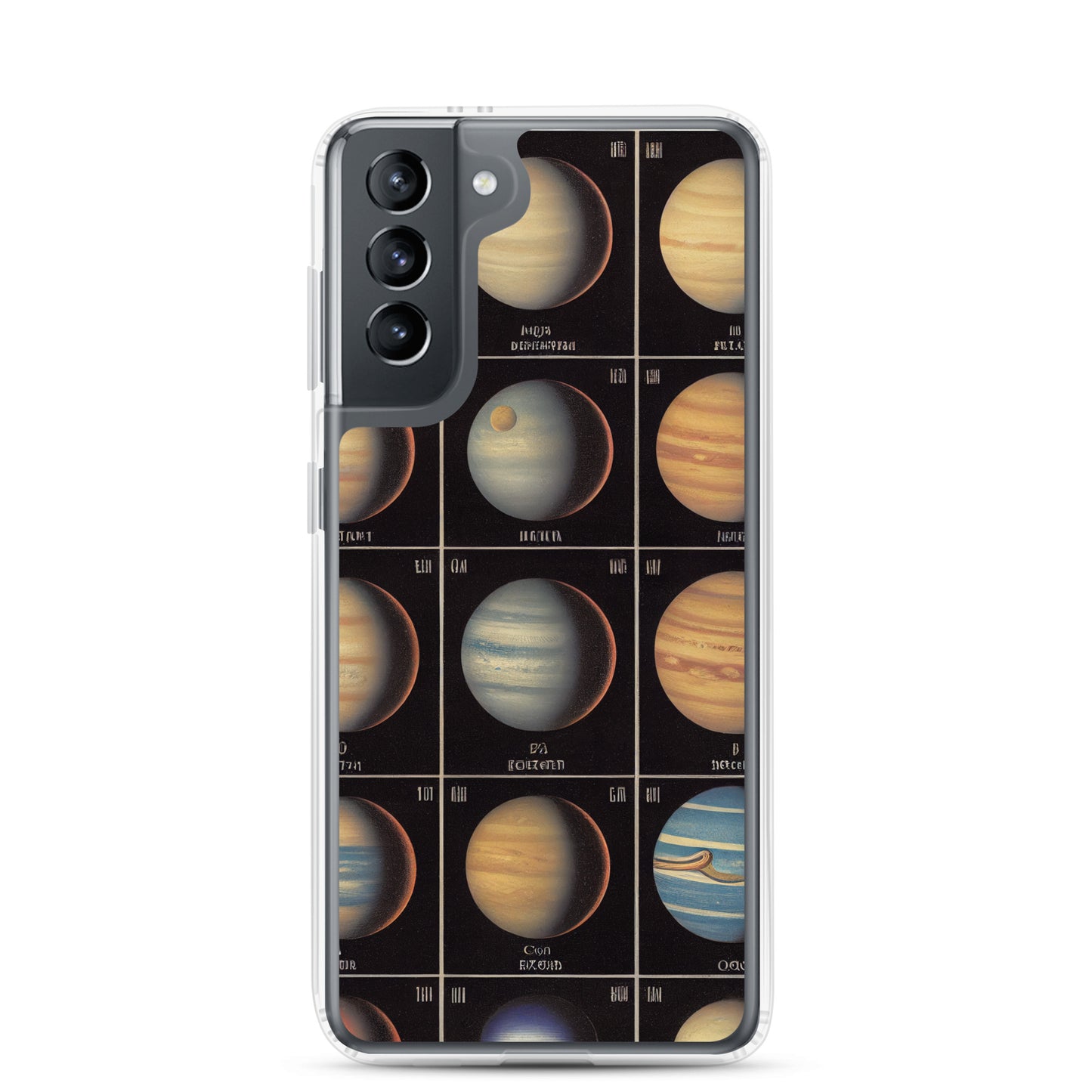 Samsung Case - Map of the Planets