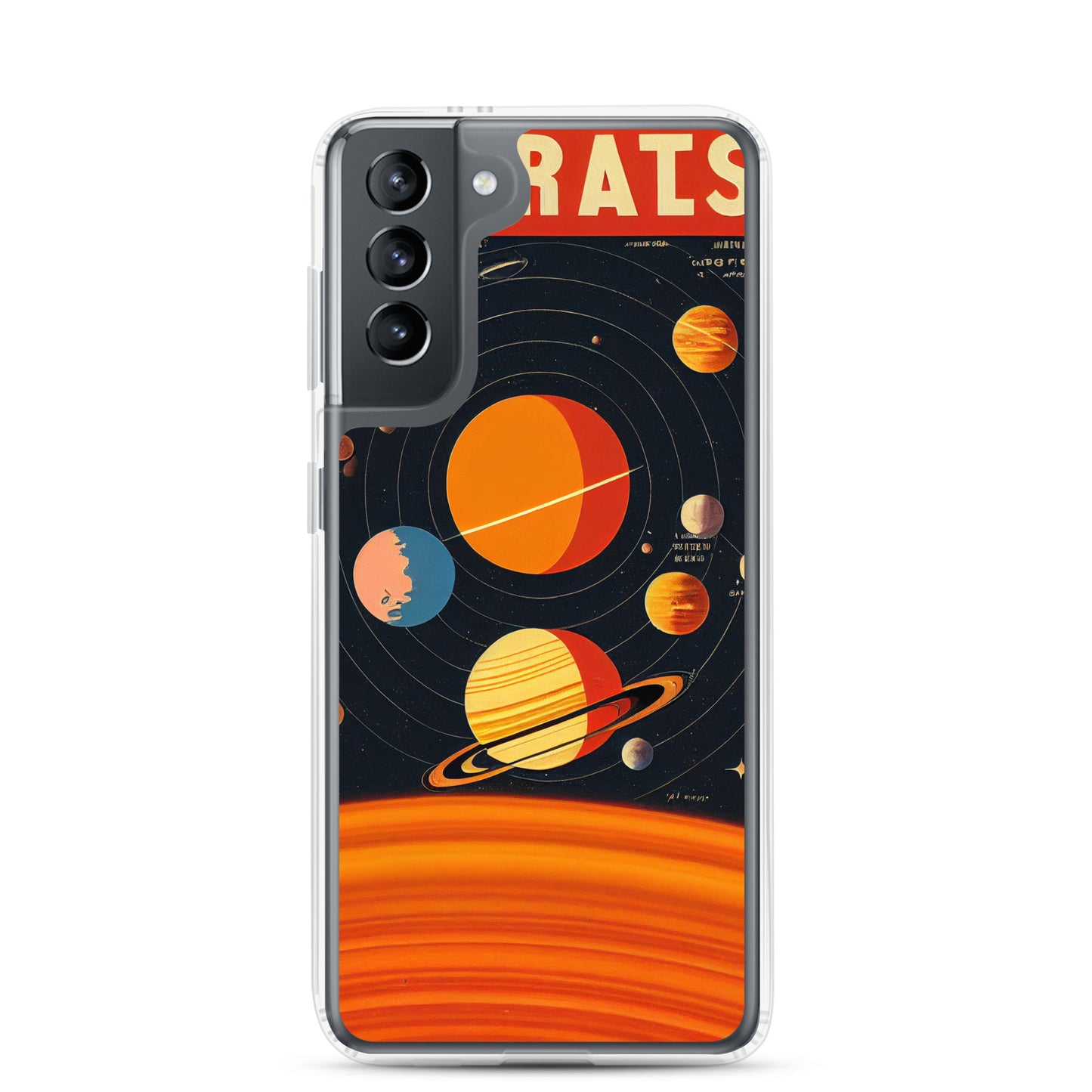 Samsung Case - Map of the Planets