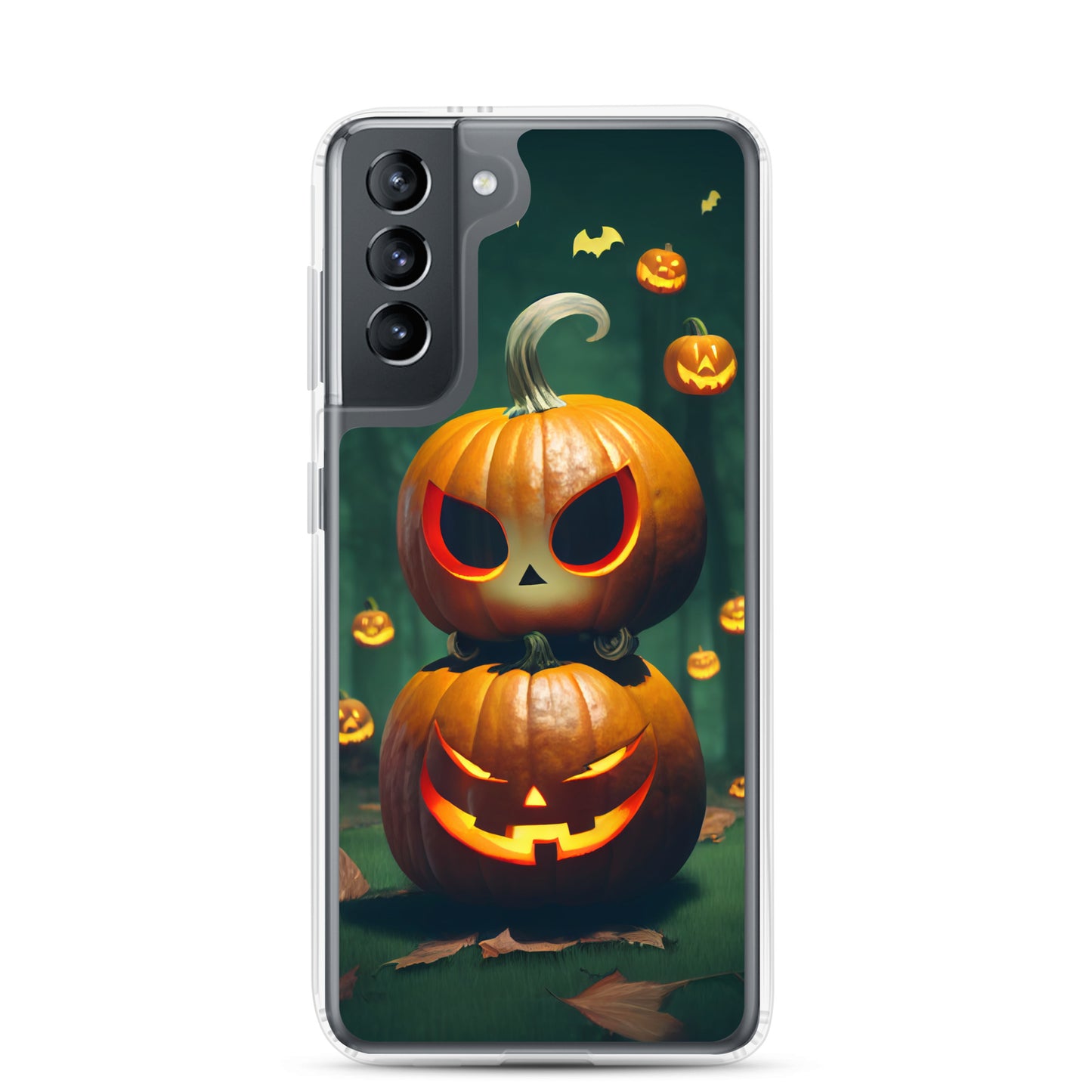 Samsung Case - Halloween Stacked Jack-o-Lanterns