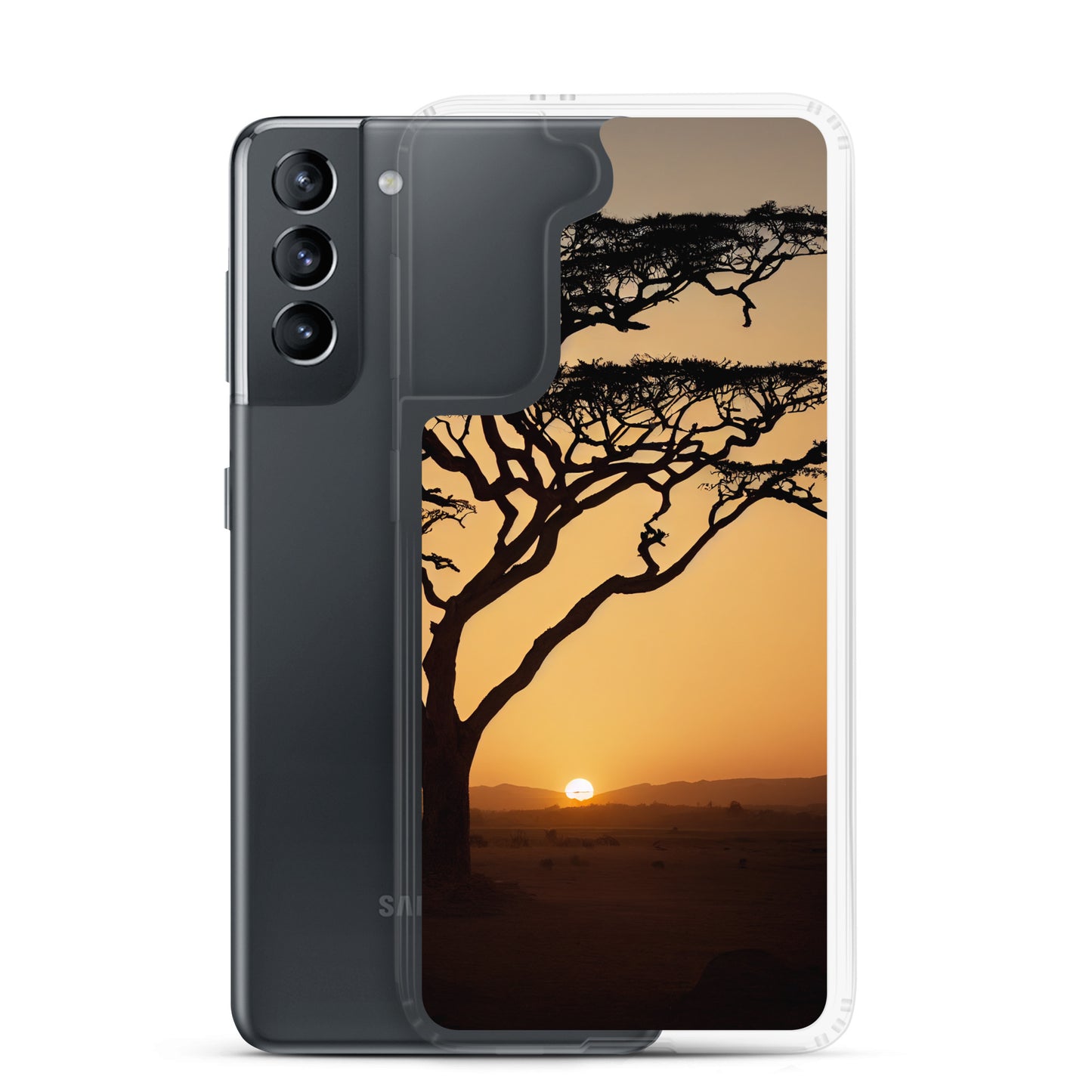 Samsung Case - African Vista - Acacia Tree at Sunset