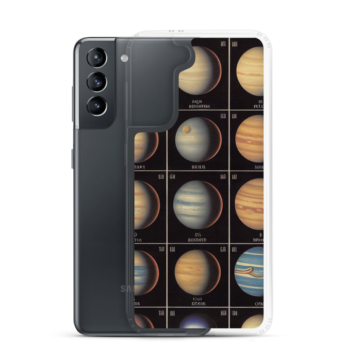 Samsung Case - Map of the Planets