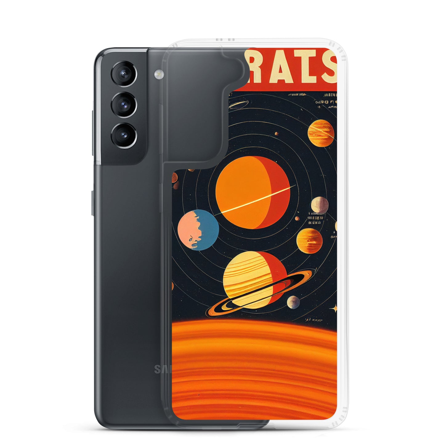 Samsung Case - Map of the Planets