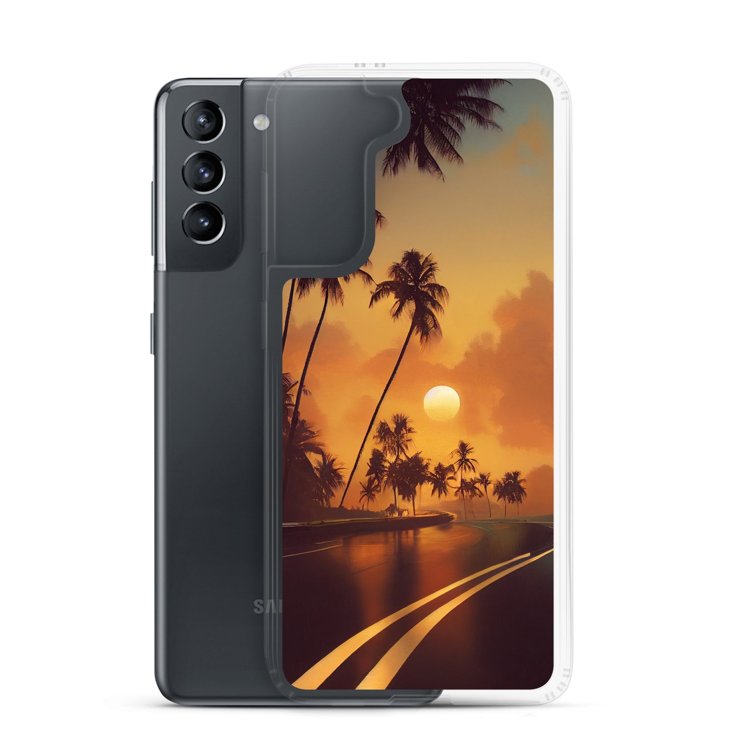 Samsung Case - Beach Life - Palm Sunset