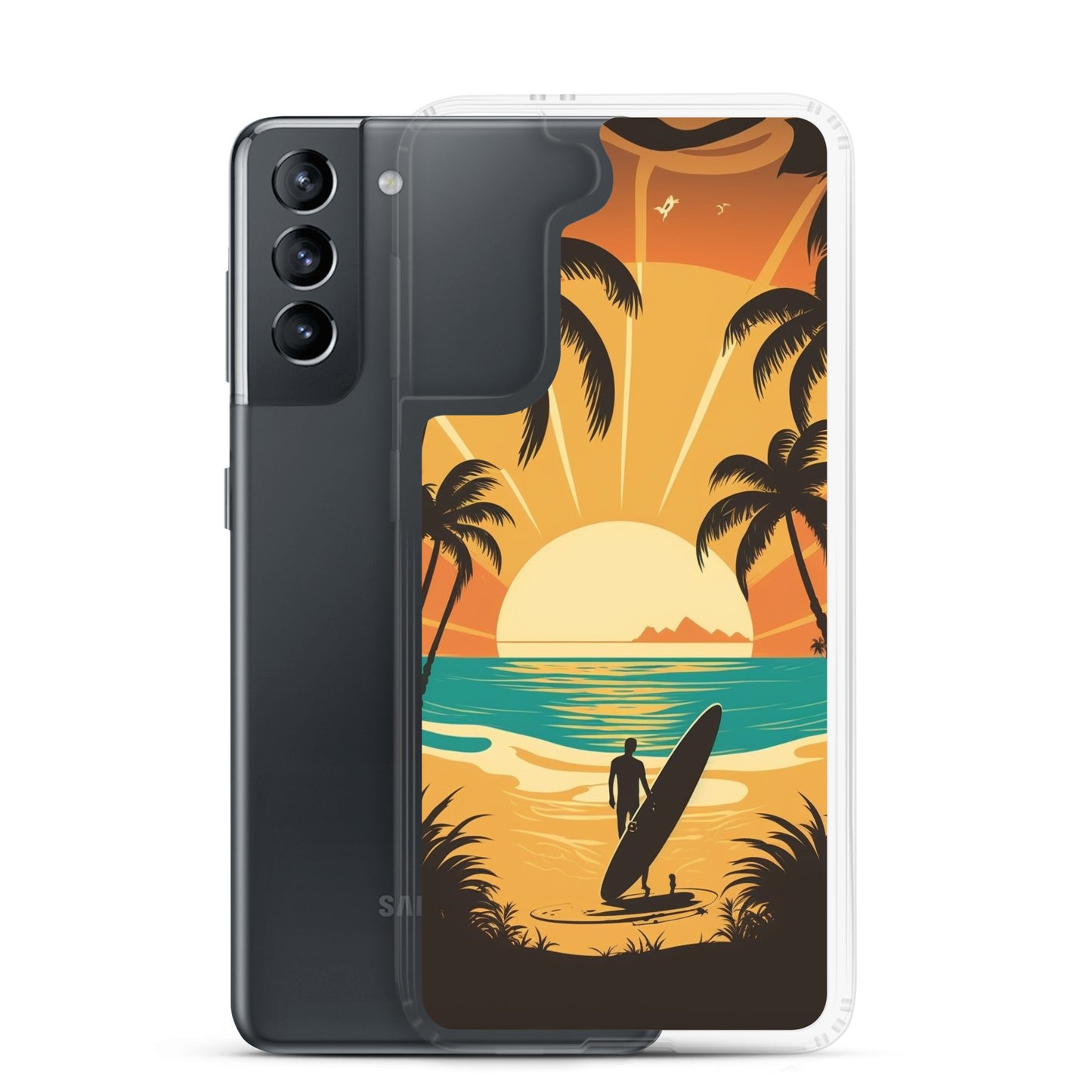 Samsung Case - Sunset Surfer