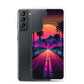 Samsung Case - Synthwave Big Sunset