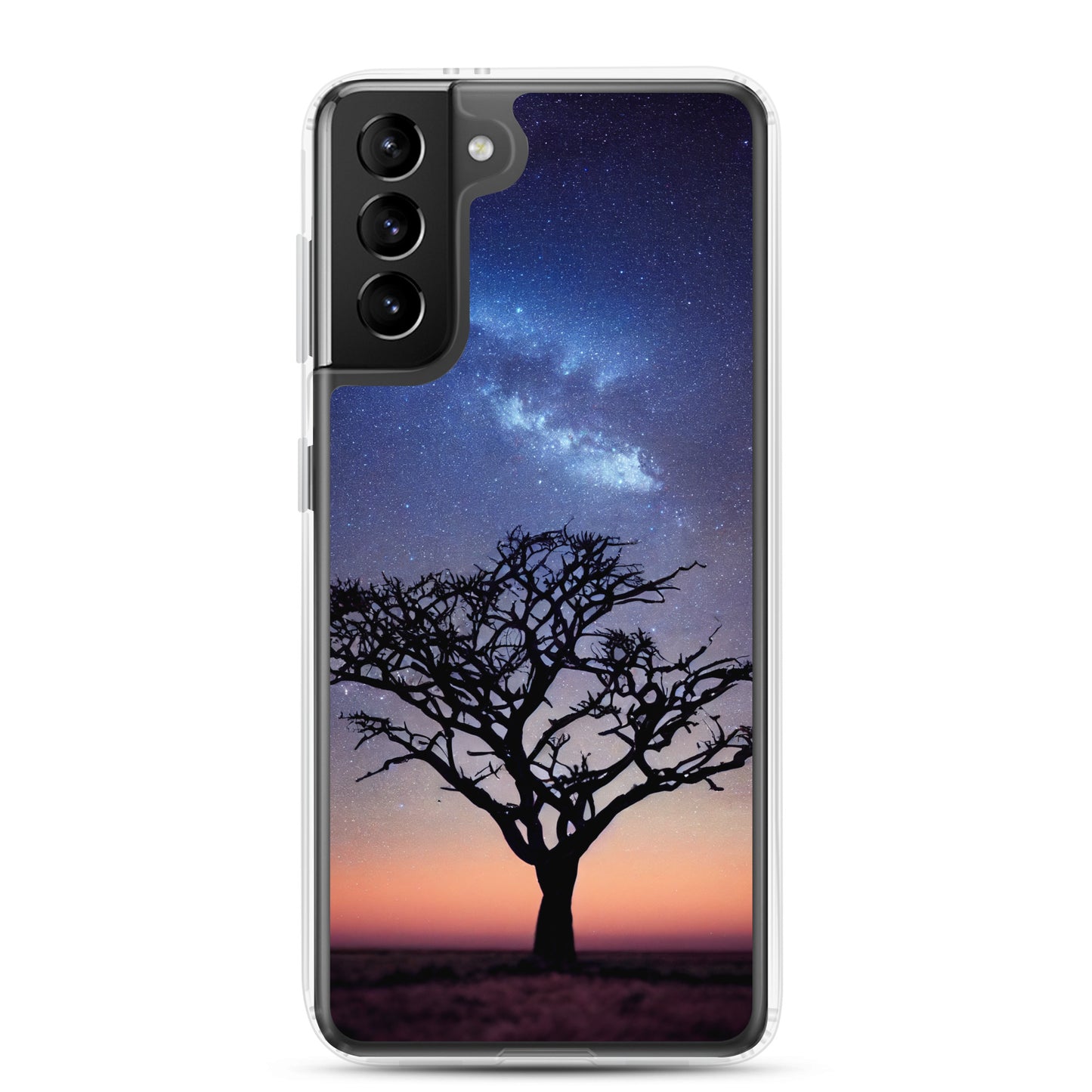 Samsung Case - African Vista - Acacia Tree Under the Milky Way