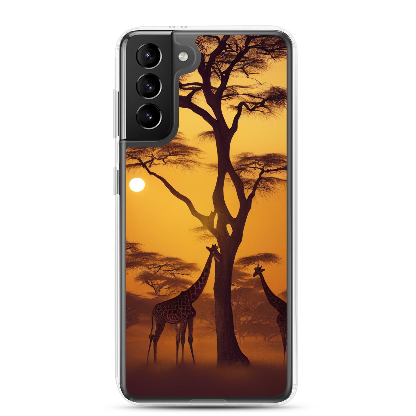 Samsung Case - African Vista - Giraffes Under the Acacia Tree