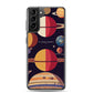 Samsung Case - Map of the Planets