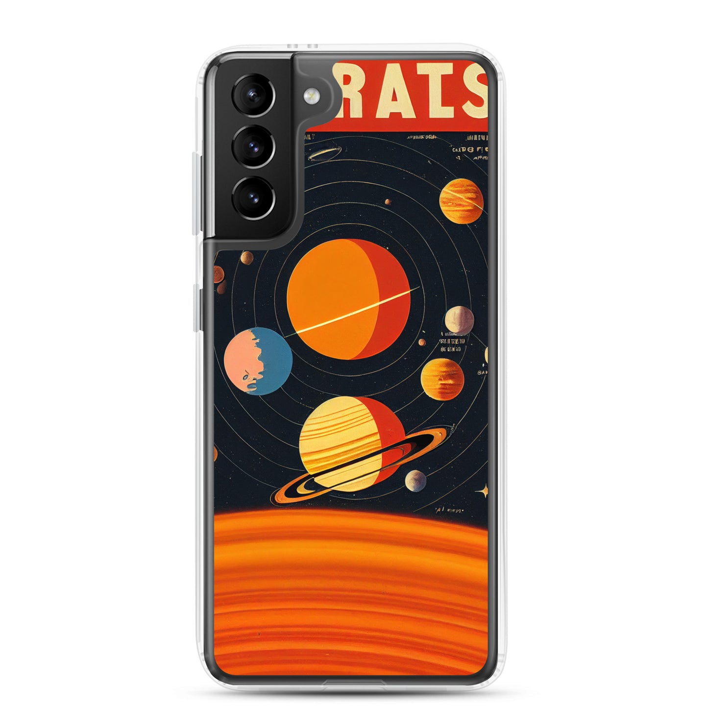 Samsung Case - Map of the Planets