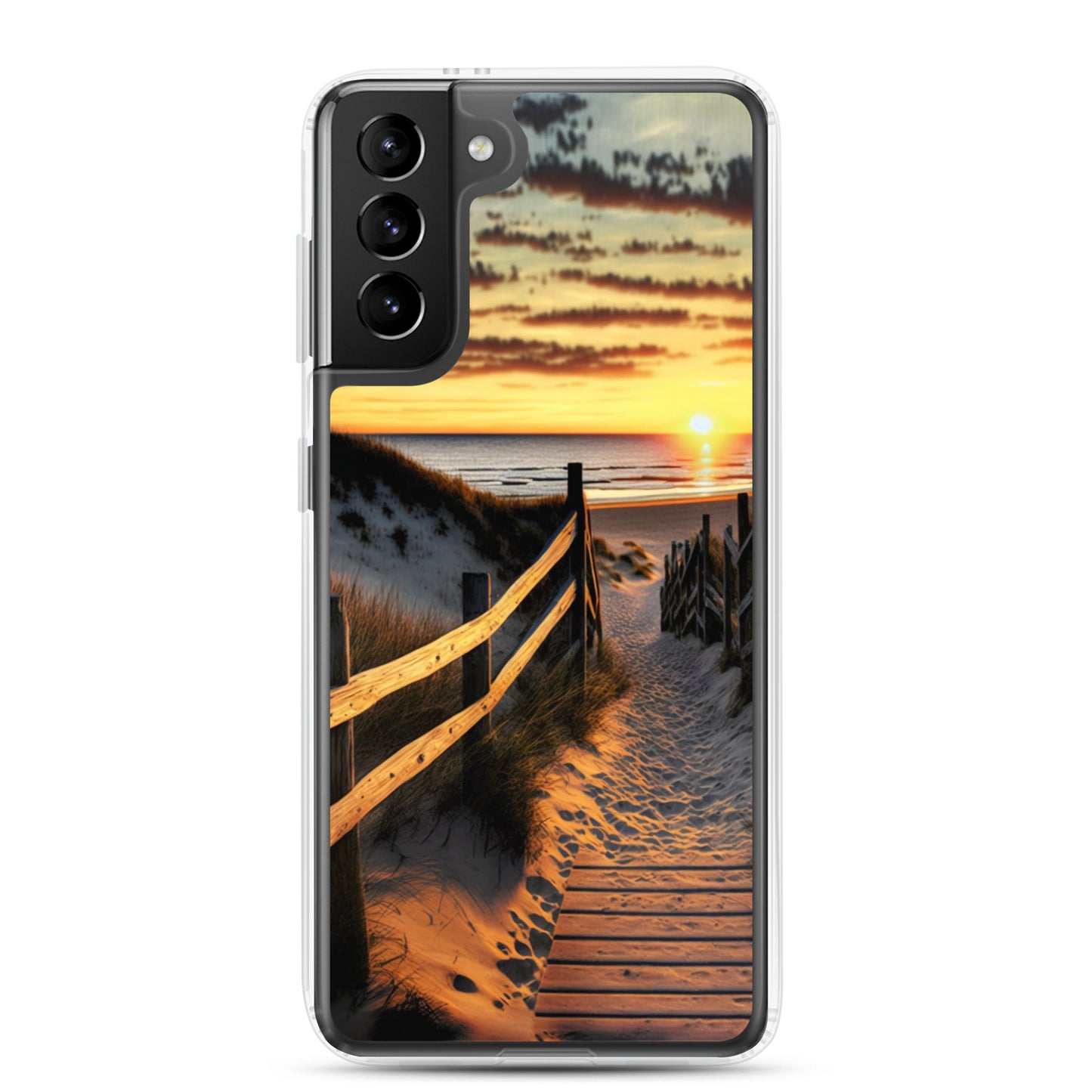 Samsung Case - Beach Life - Sunset Boardwalk
