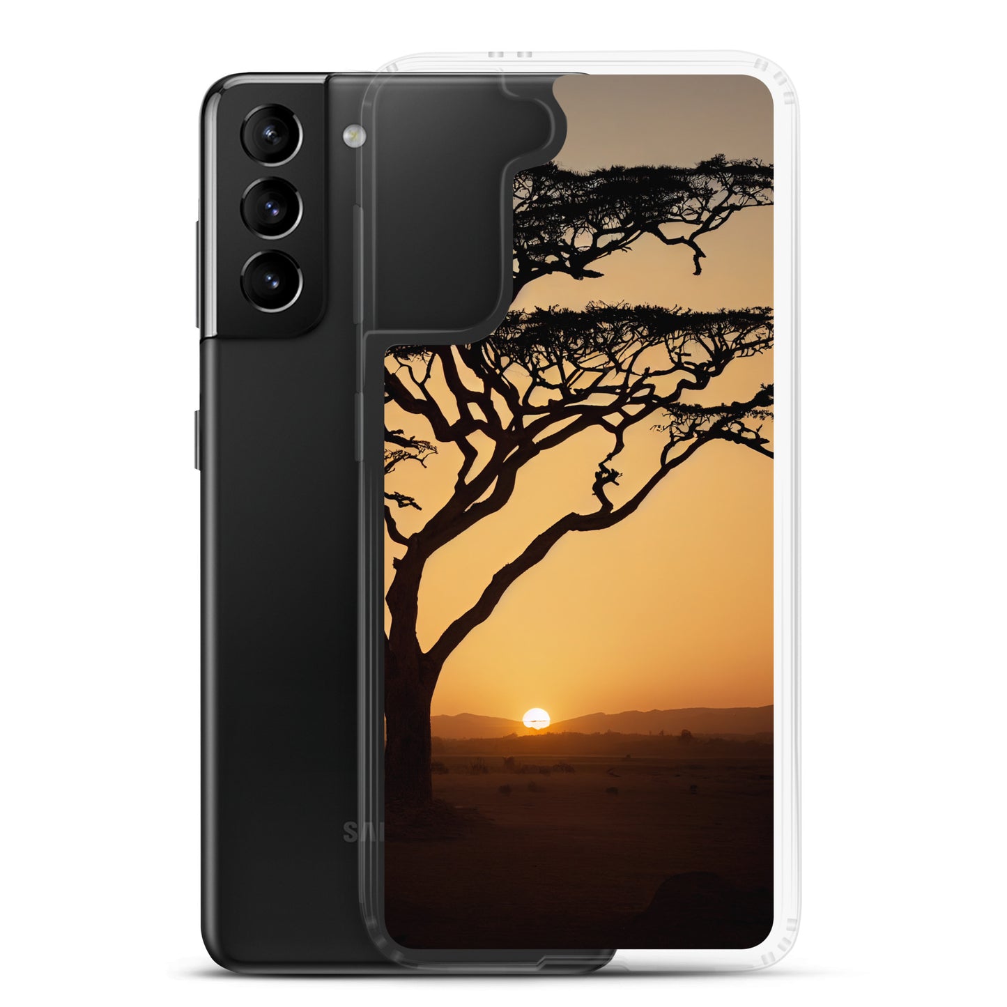 Samsung Case - African Vista - Acacia Tree at Sunset