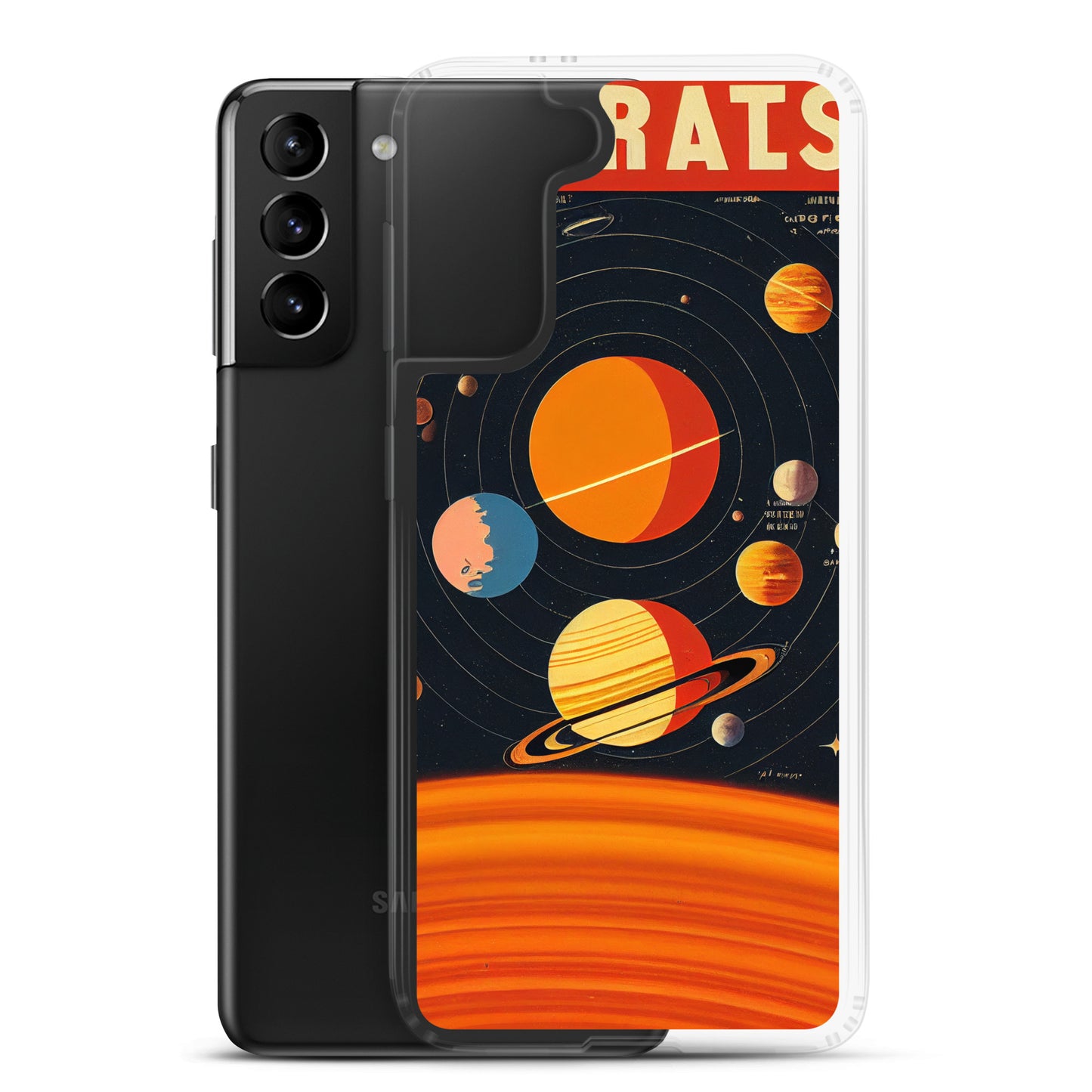 Samsung Case - Map of the Planets