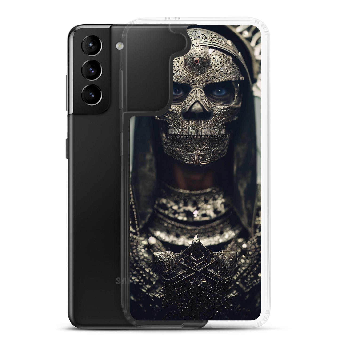 Samsung Case - Metal Skull Armor