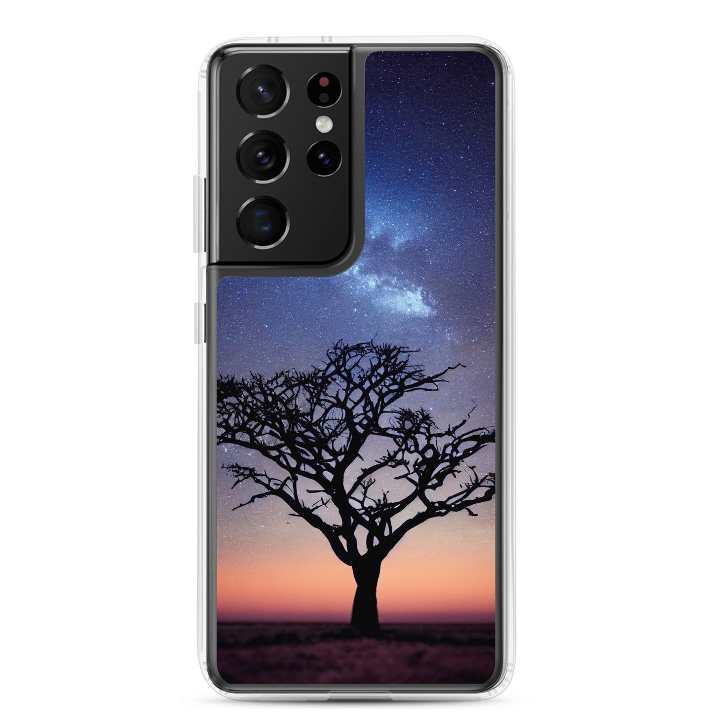 Samsung Case - African Vista - Acacia Tree Under the Milky Way