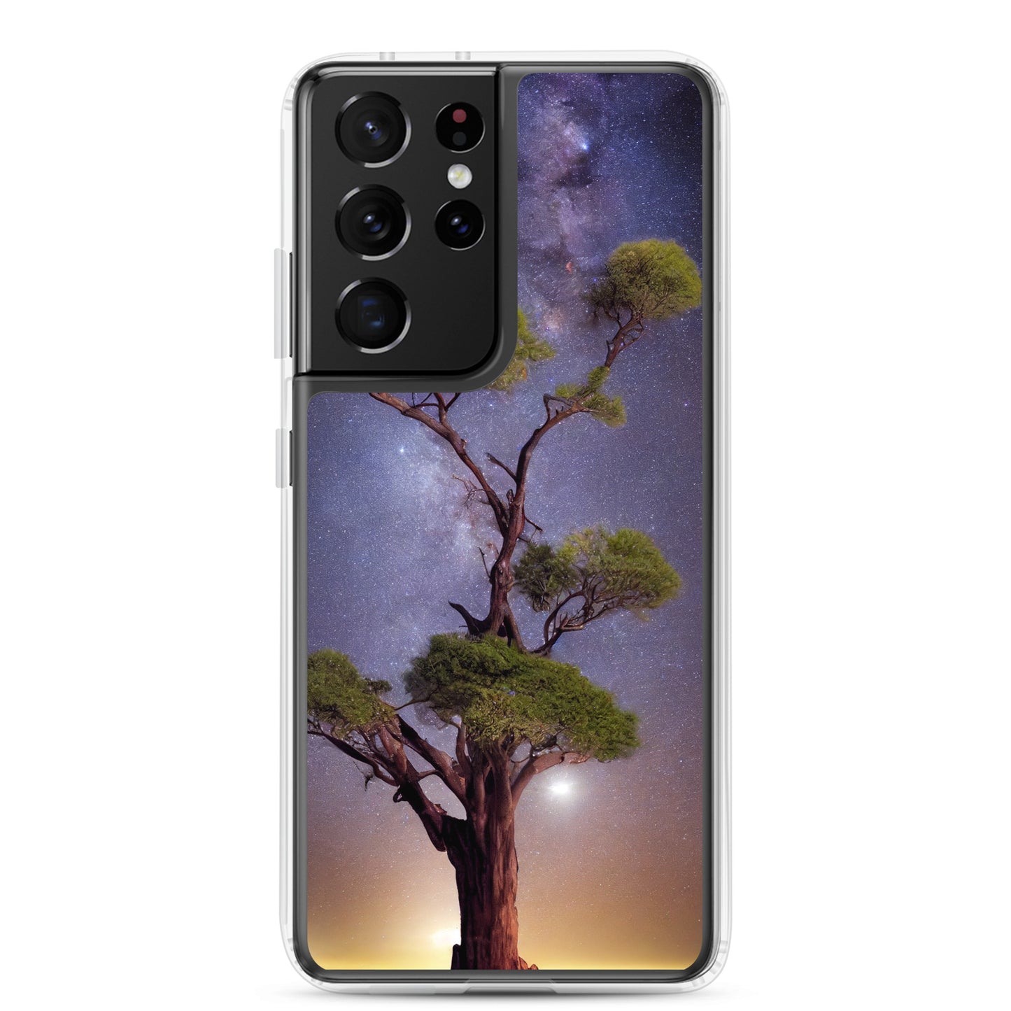 Samsung Case - African Vista - Acacia Tree Under the Milky Way