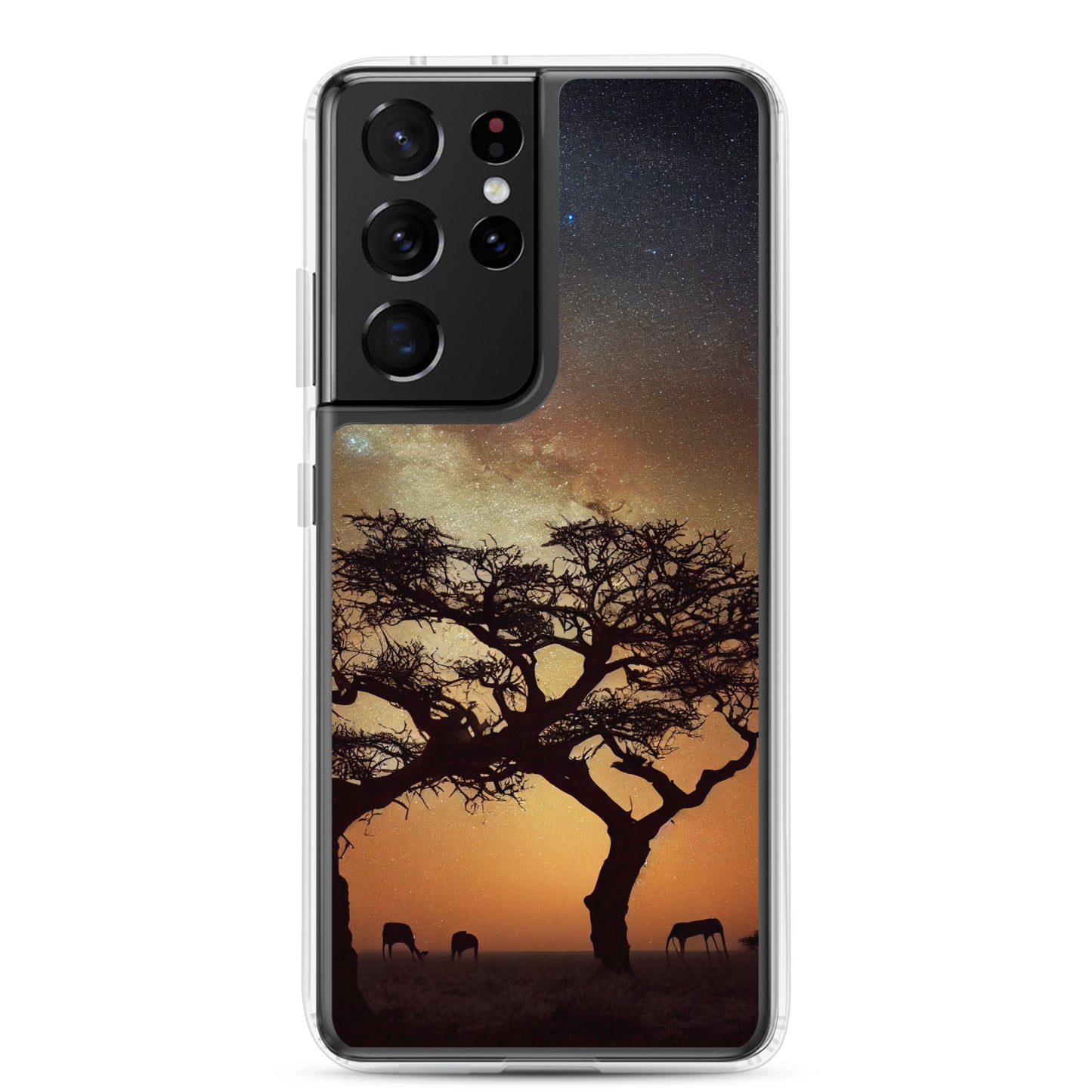 Samsung Case - African Vista - Acacia Tree Under the Milky Way