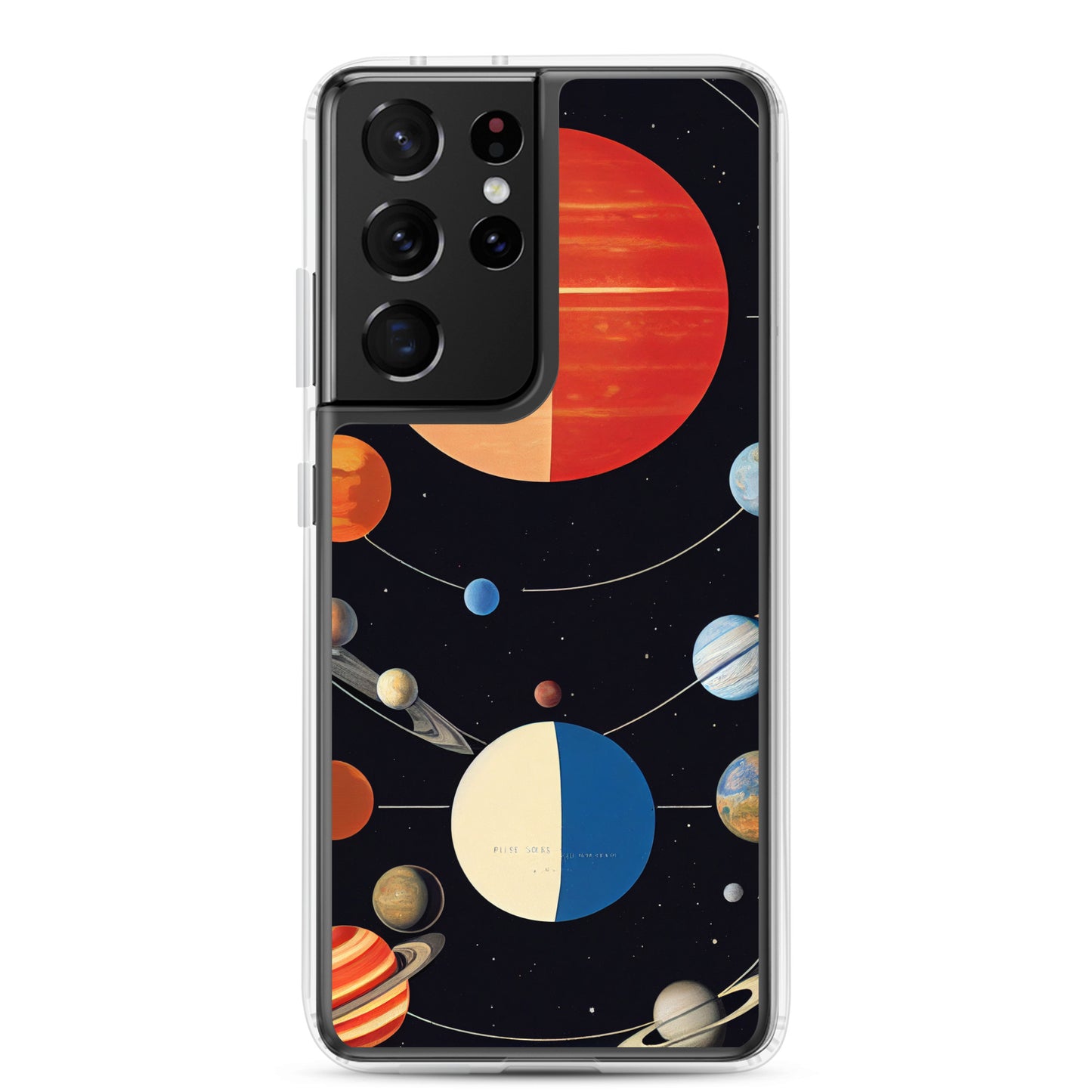 Samsung Case - Map of the Planets