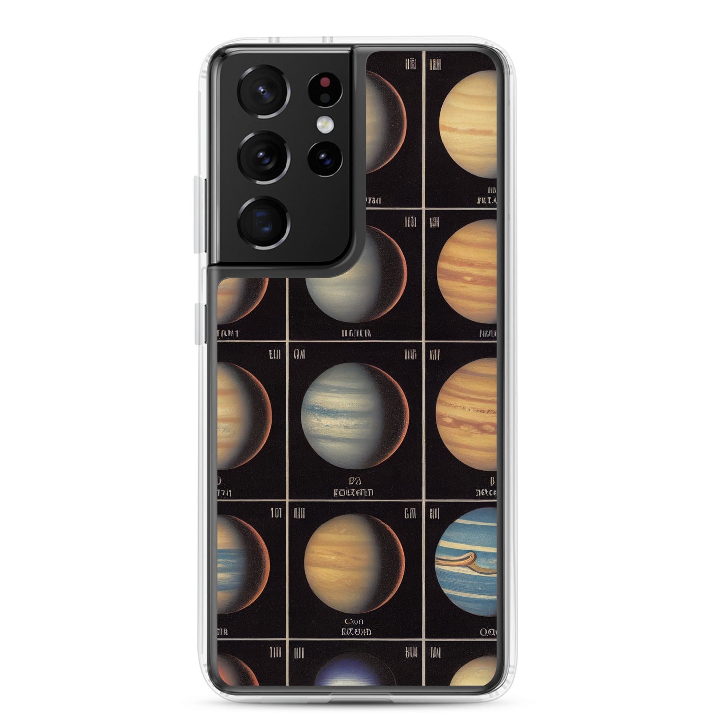 Samsung Case - Map of the Planets