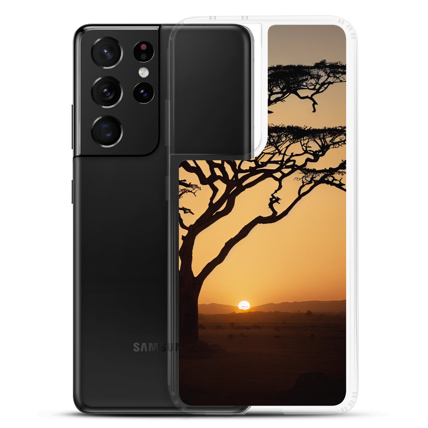 Samsung Case - African Vista - Acacia Tree at Sunset