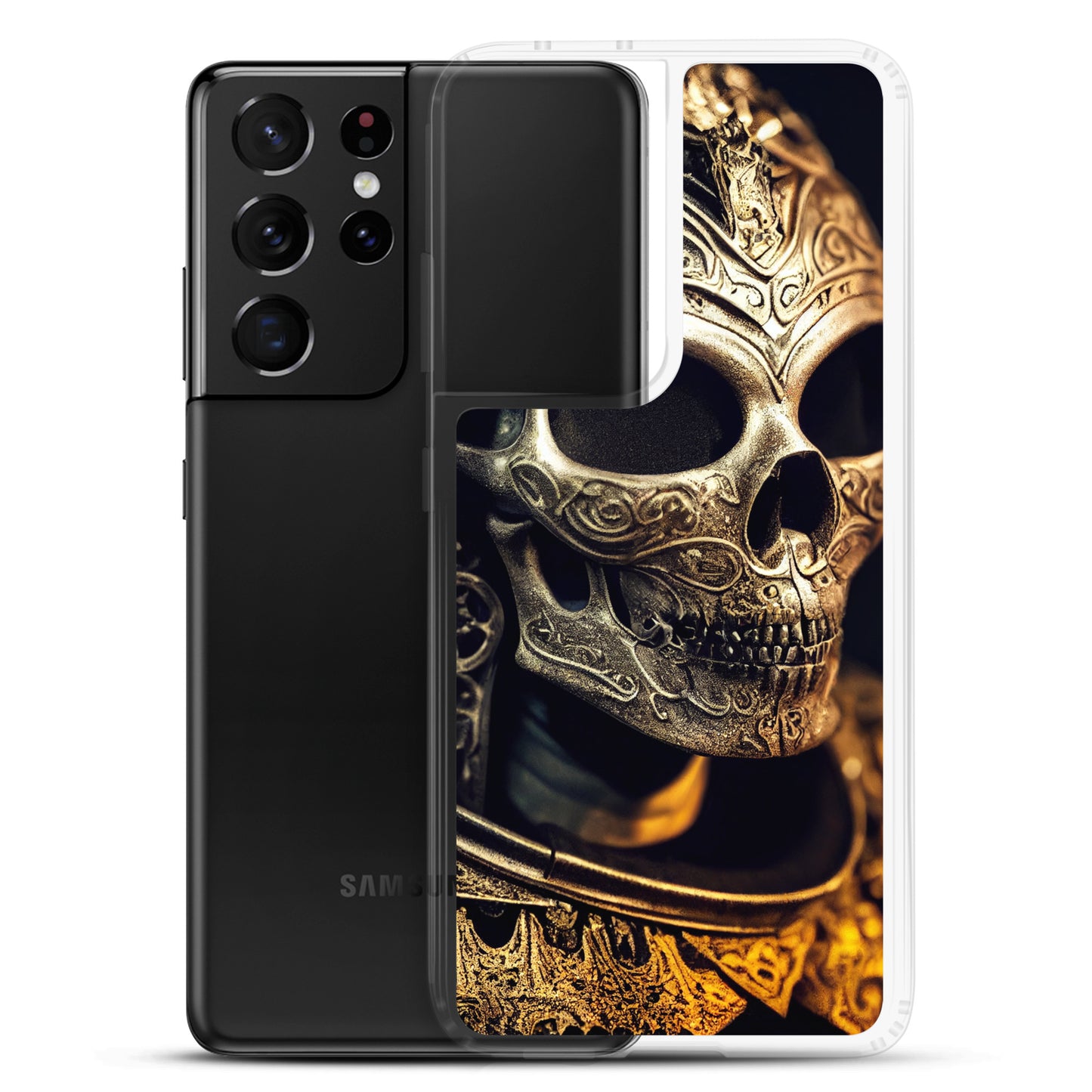 Samsung Case - Ornate Skull Armor