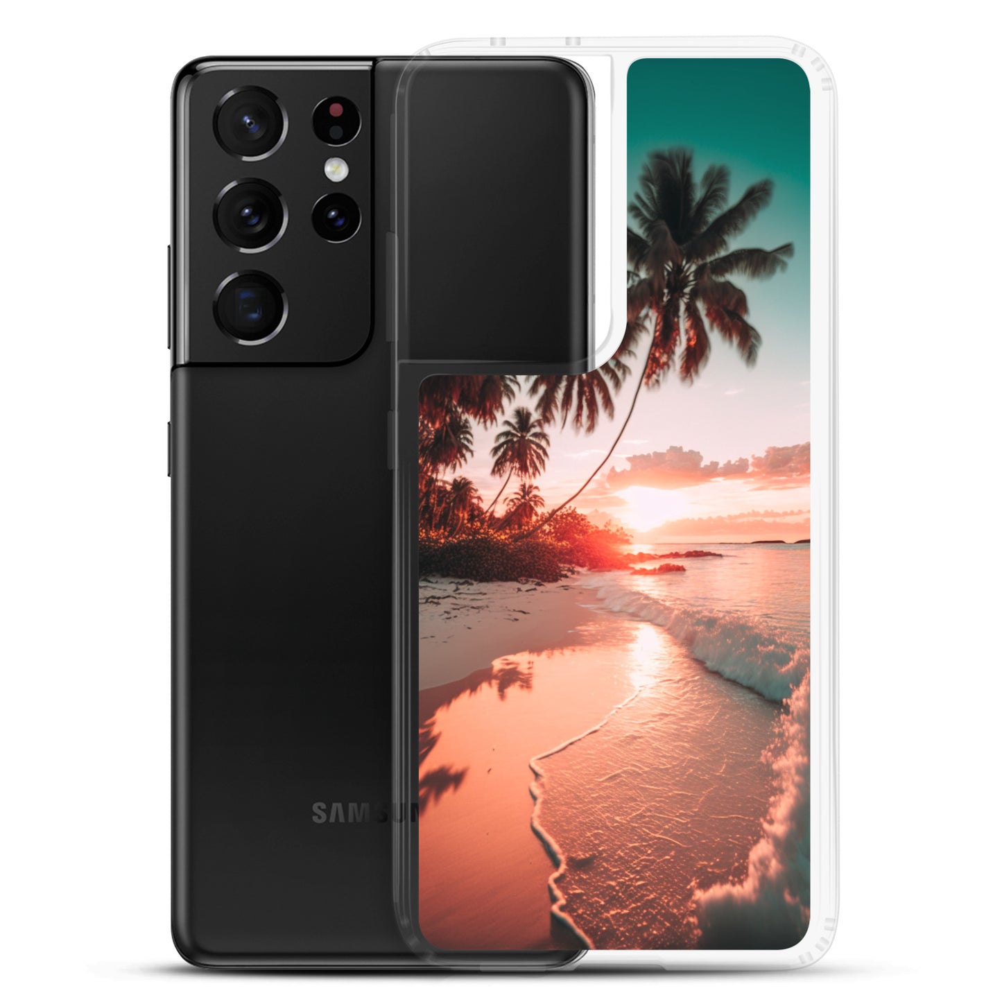 Samsung Case - Beach Life - Palms at Sunset