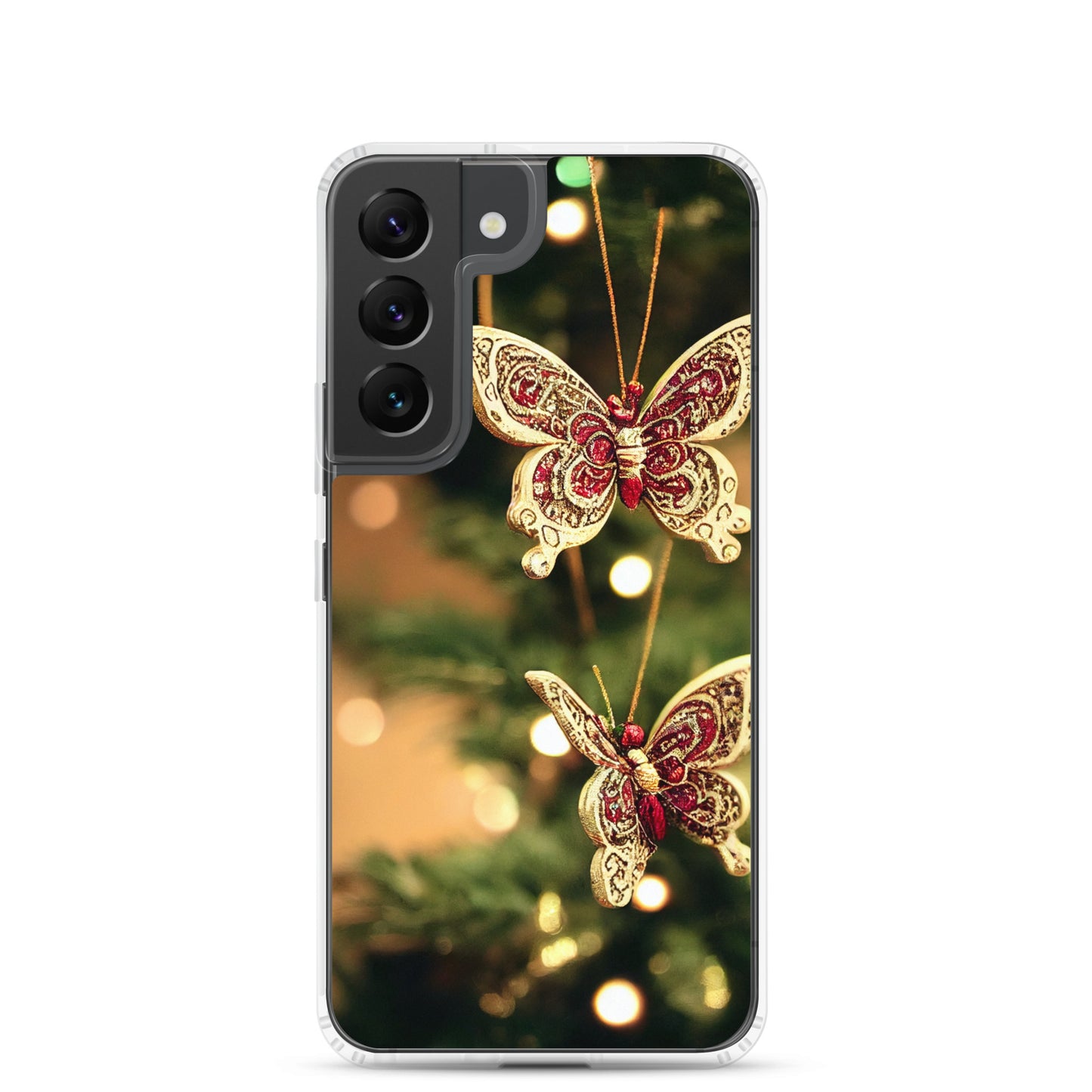 Samsung Case - Christmas Butterfly Ornaments