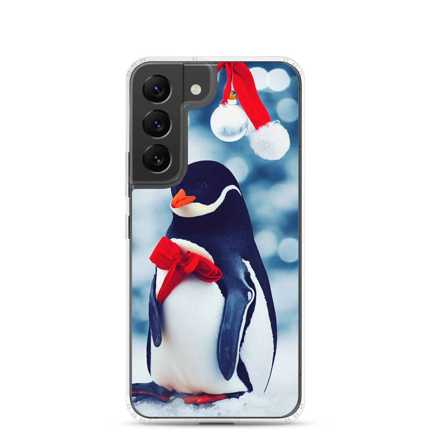 Samsung Case - Christmas Bow Penguin