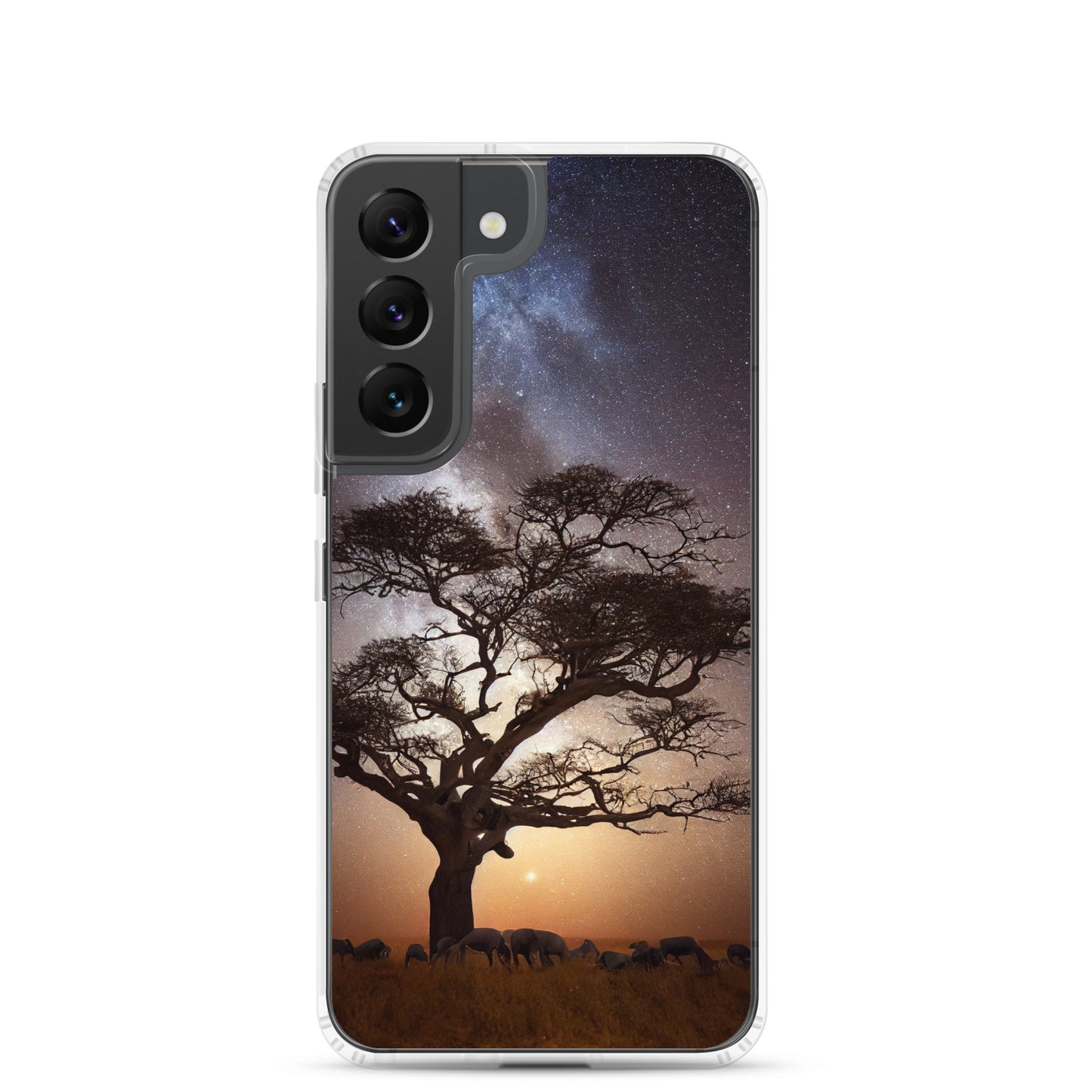 Samsung Case - African Vista - Acacia Tree Under the Milky Way