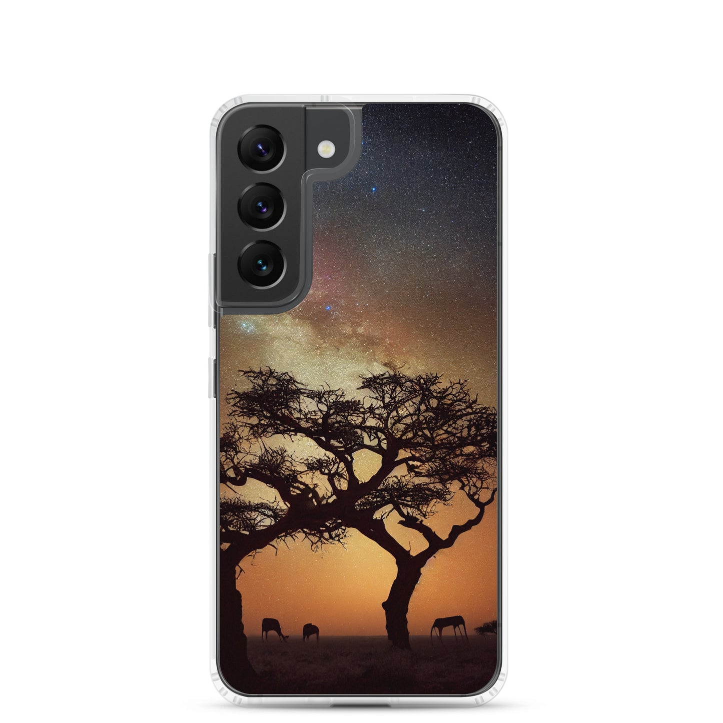 Samsung Case - African Vista - Acacia Tree Under the Milky Way