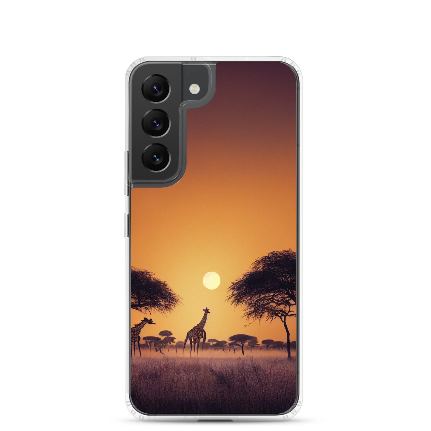 Samsung Case - African Vista - Giraffes Under Acacia Tree