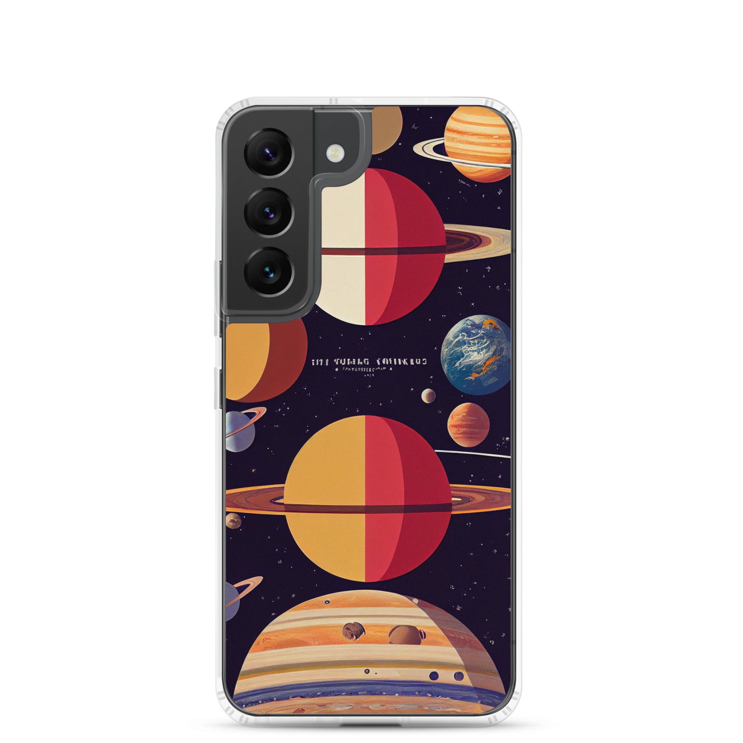 Samsung Case - Map of the Planets