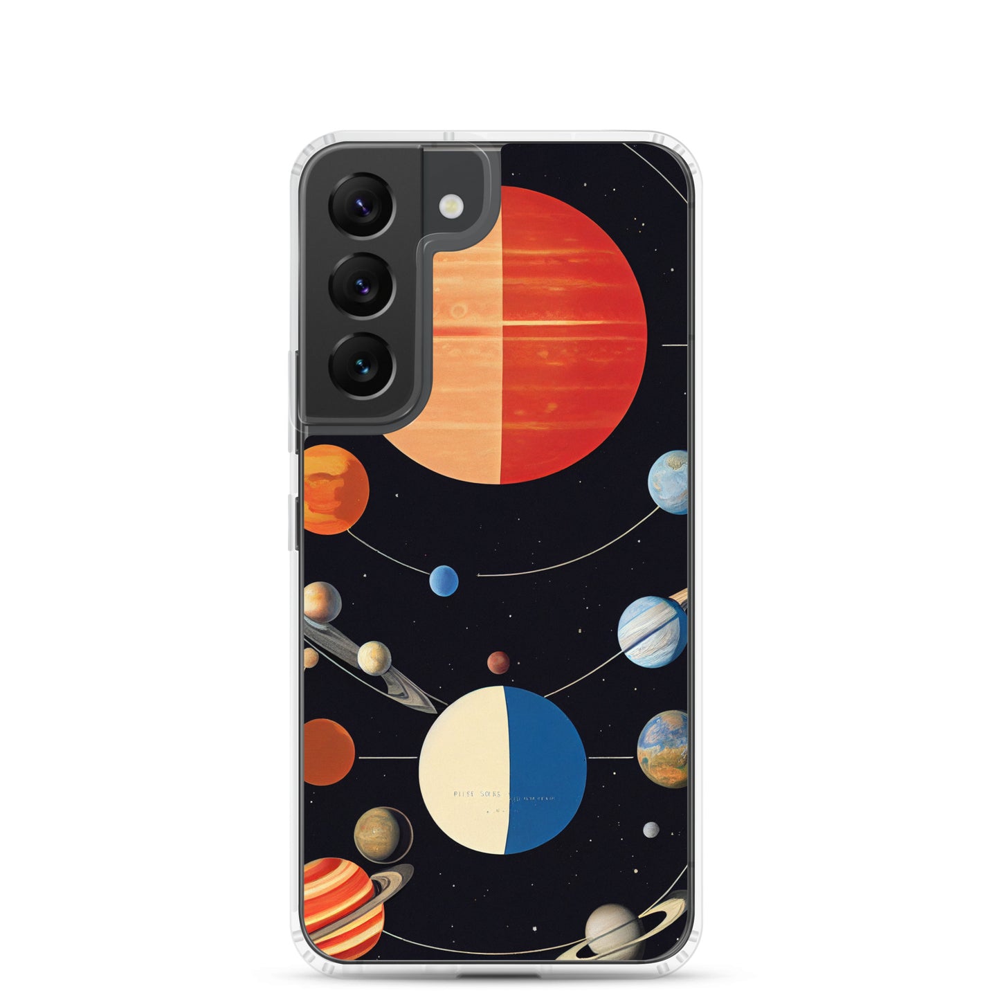 Samsung Case - Map of the Planets