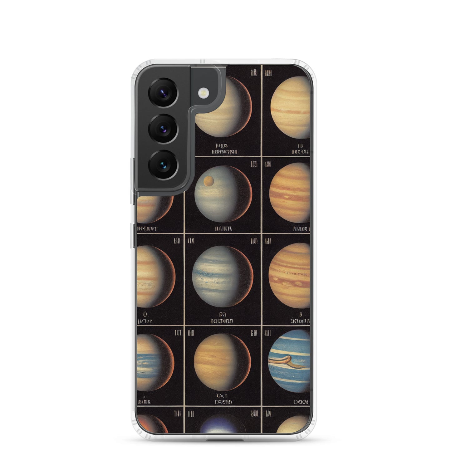 Samsung Case - Map of the Planets