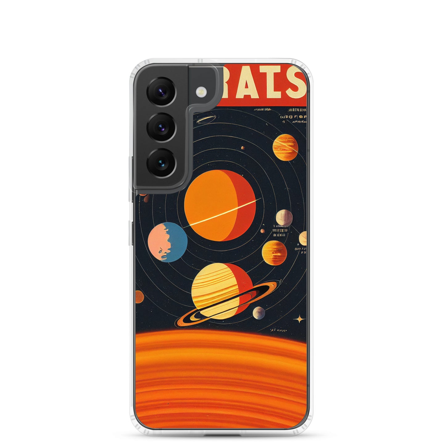 Samsung Case - Map of the Planets