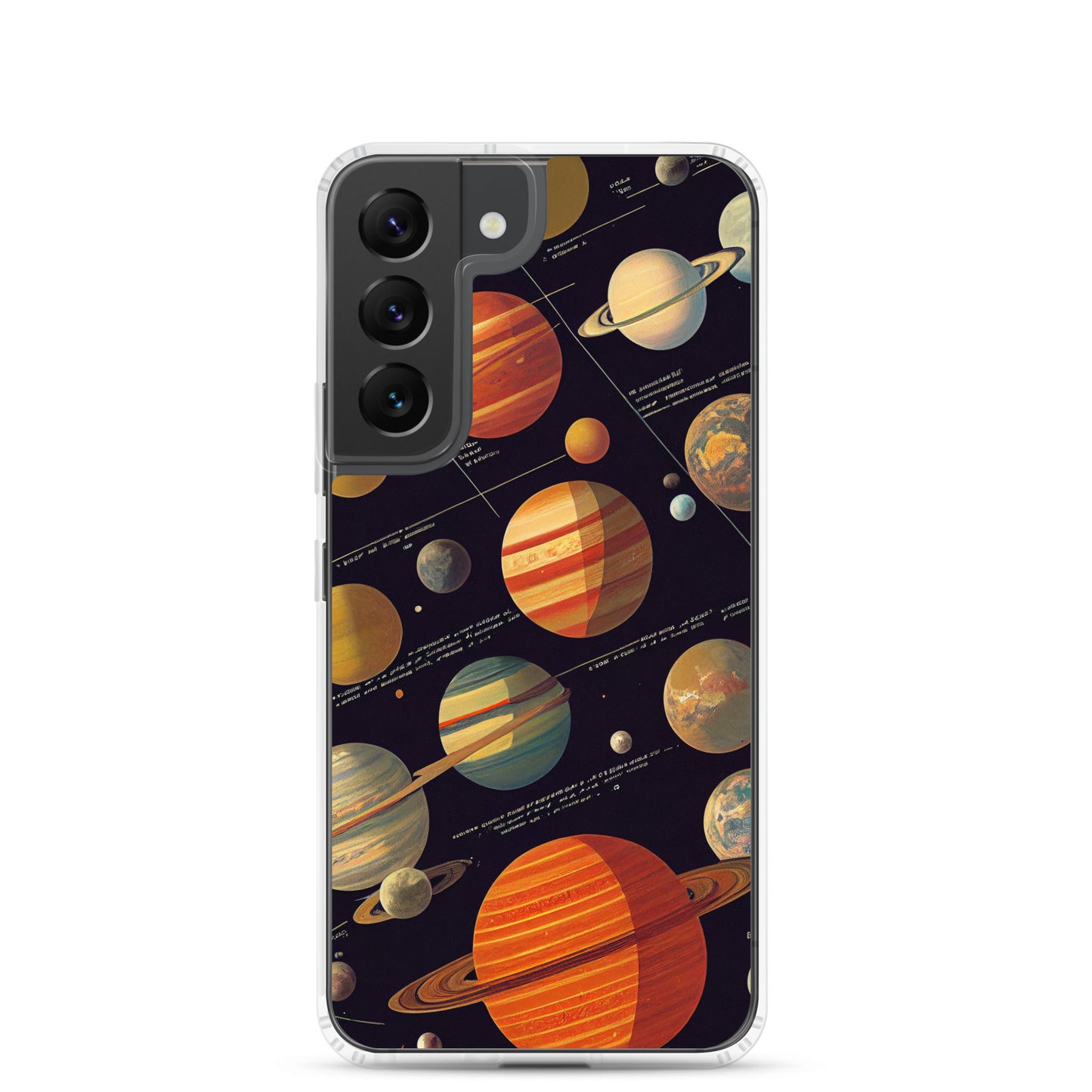 Samsung Case - Map of the Planets