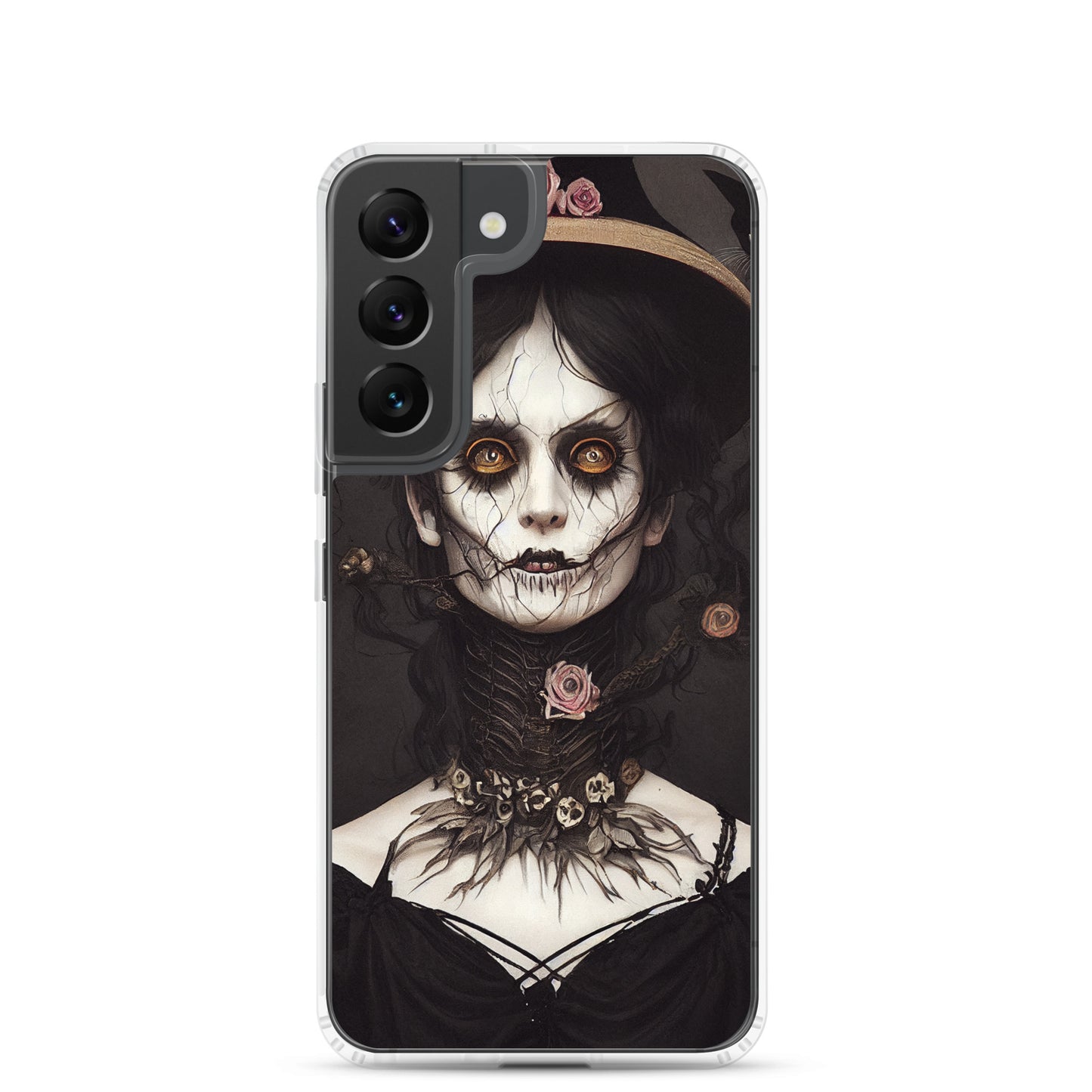 Samsung Case - Halloween Witch in Rose Hat