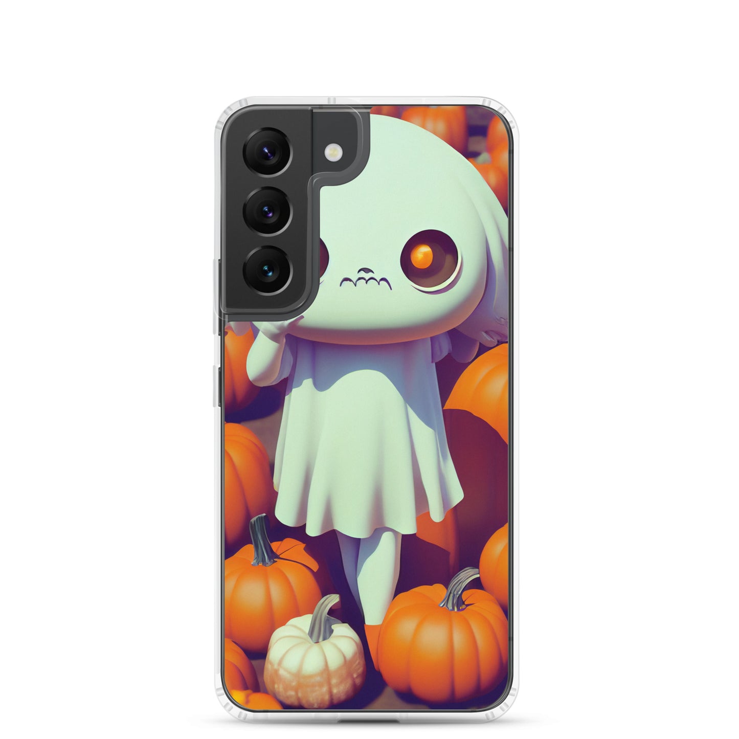 Samsung Case - Halloween Ghost Girl in Pumpkin Patch