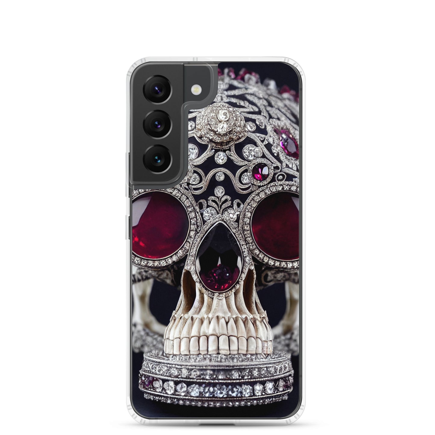 Samsung Case - Diamond and Ruby Skull