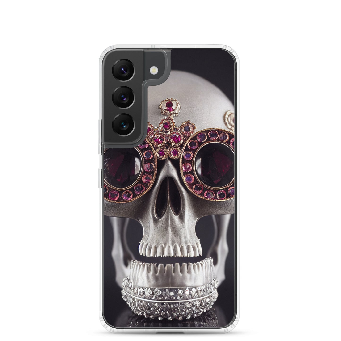 Samsung Case - Ornate Ruby Eyed Skull