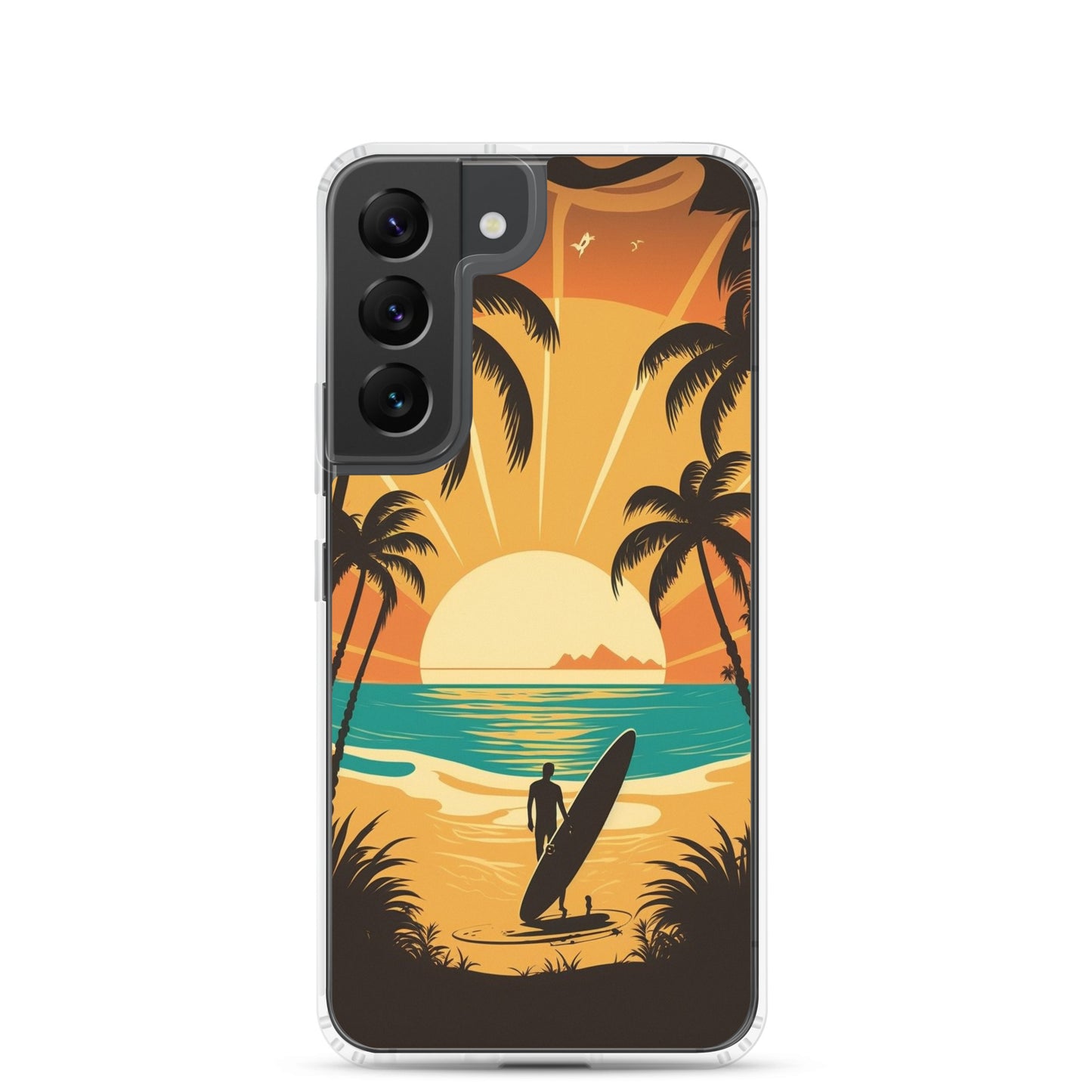 Samsung Case - Sunset Surfer