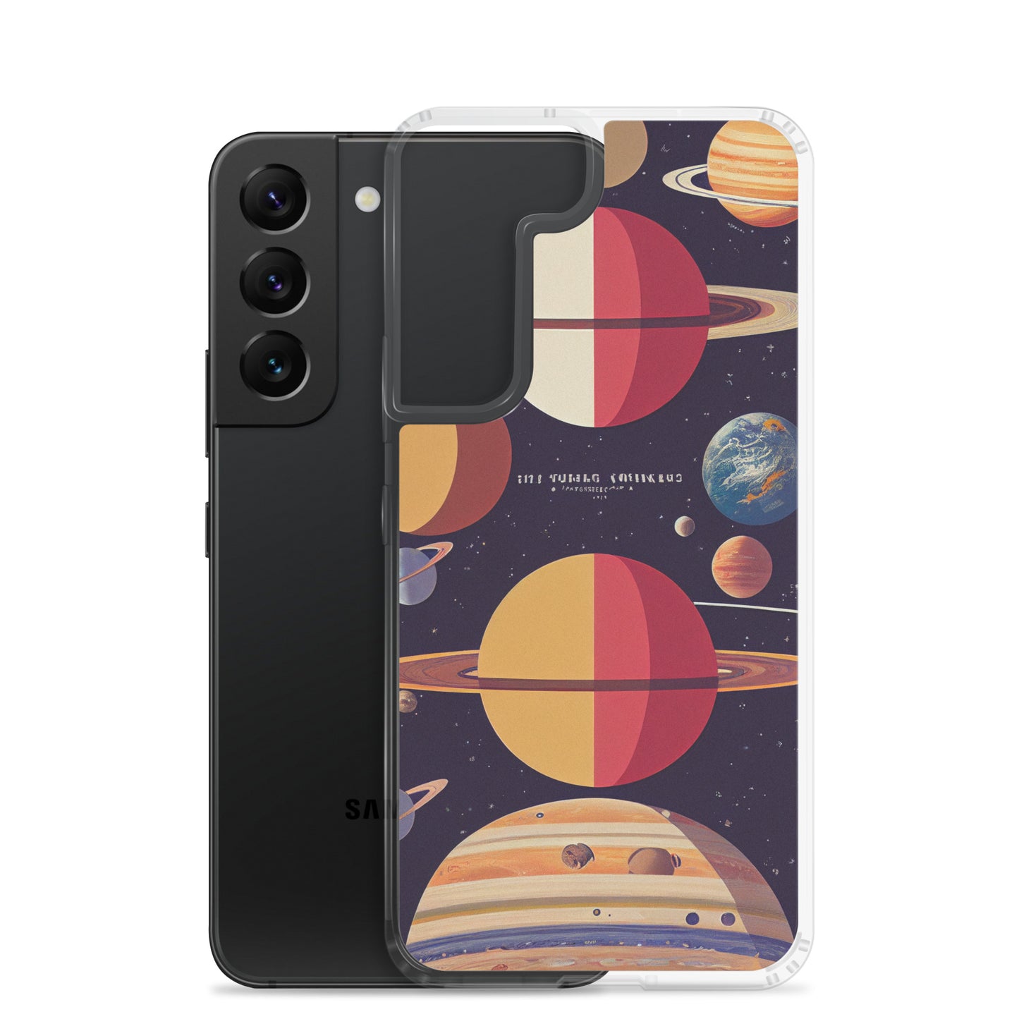 Samsung Case - Map of the Planets