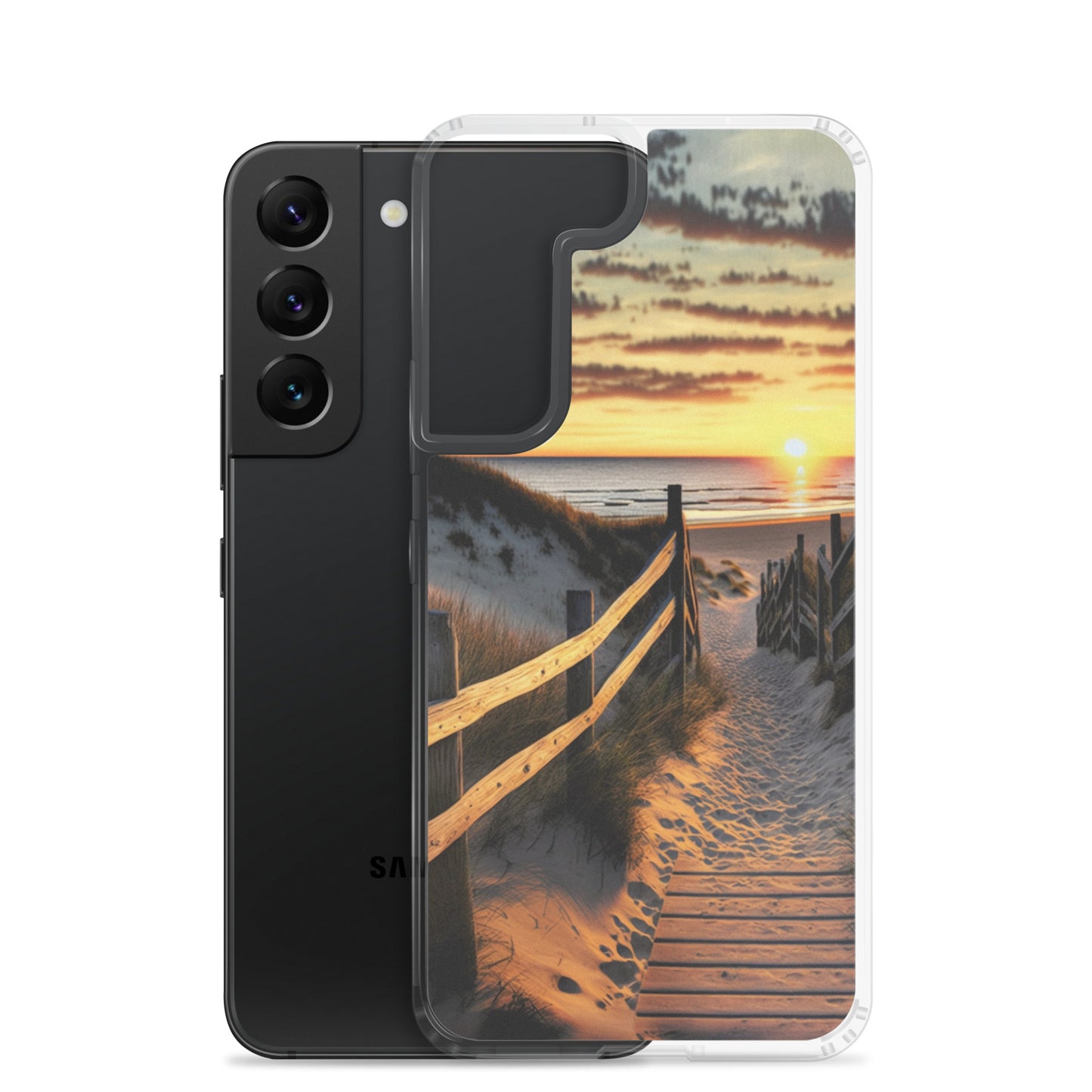 Samsung Case - Beach Life - Sunset Boardwalk